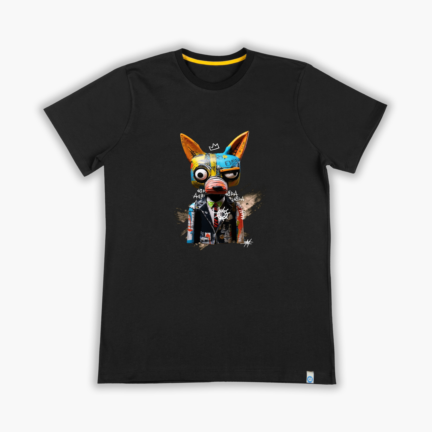 basquiat fox - Tişört
