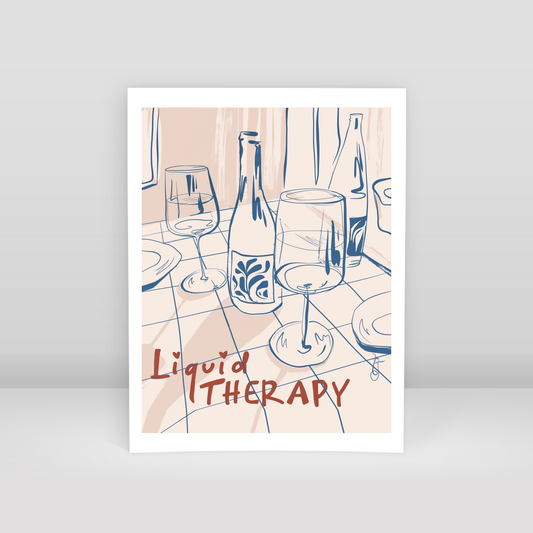 Liquid Therapy - Art Print