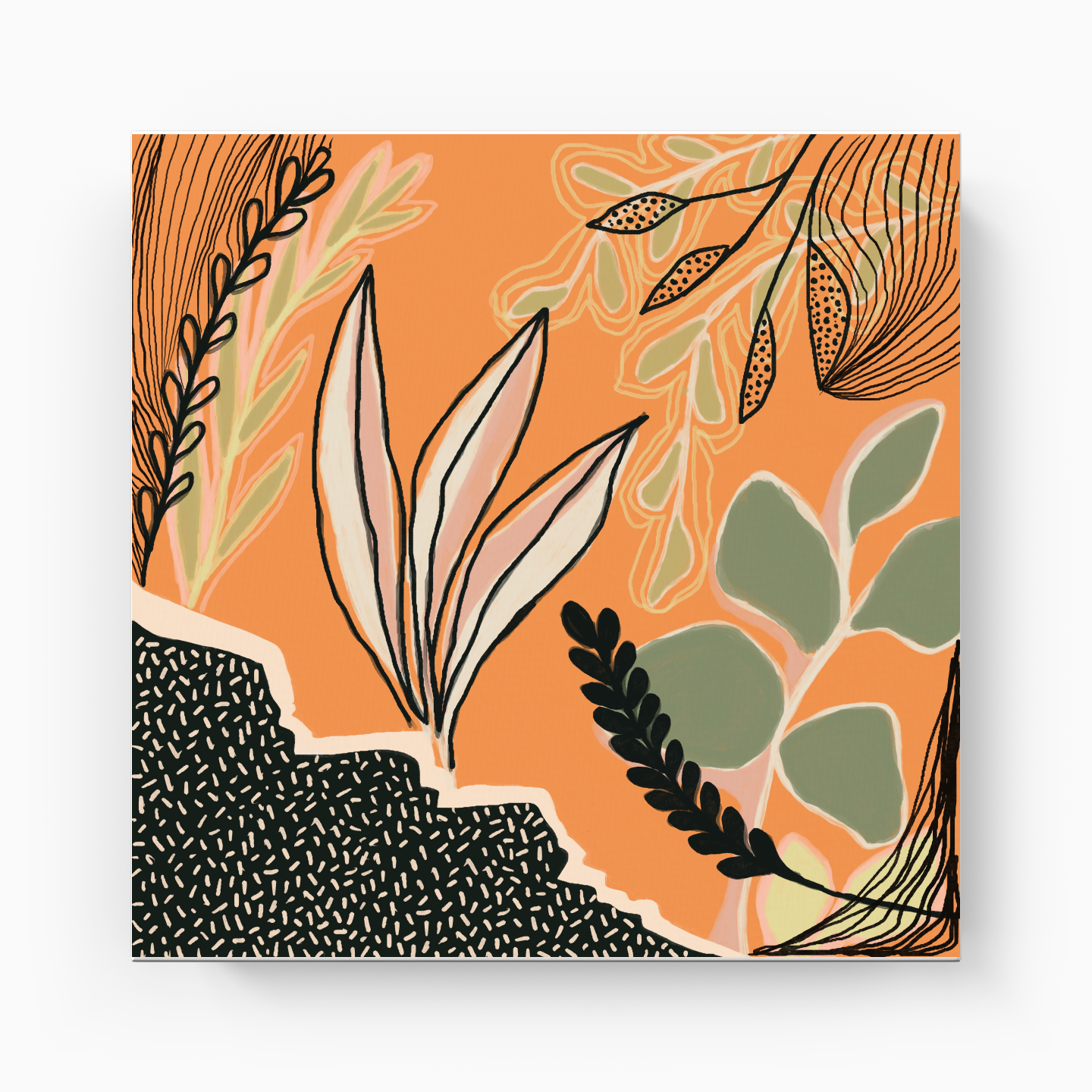 Koşu - Kanvas Tablo