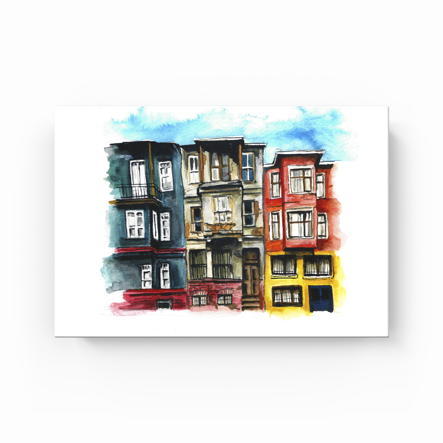 Balat Streets - Canvas Print