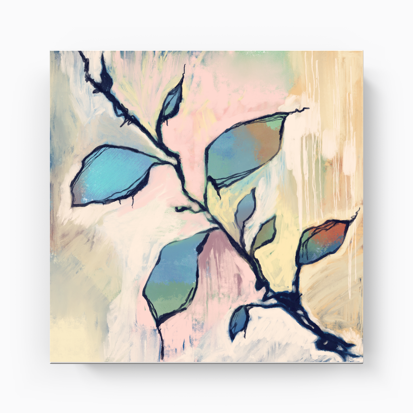 Fikir - Kanvas Tablo