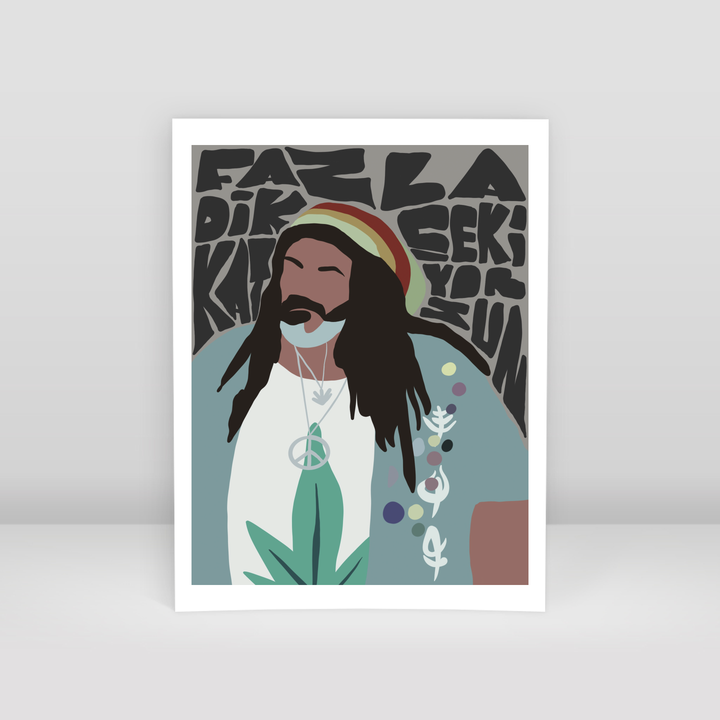 Bob Marley Faruk - Art Print