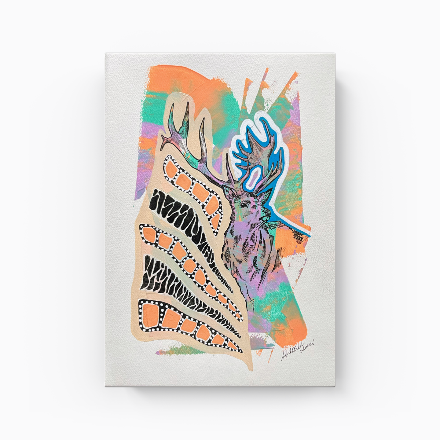 Kayıp - Kanvas Tablo