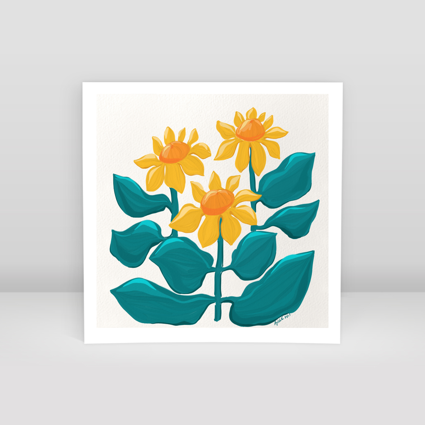 Sunflowers - Art Print