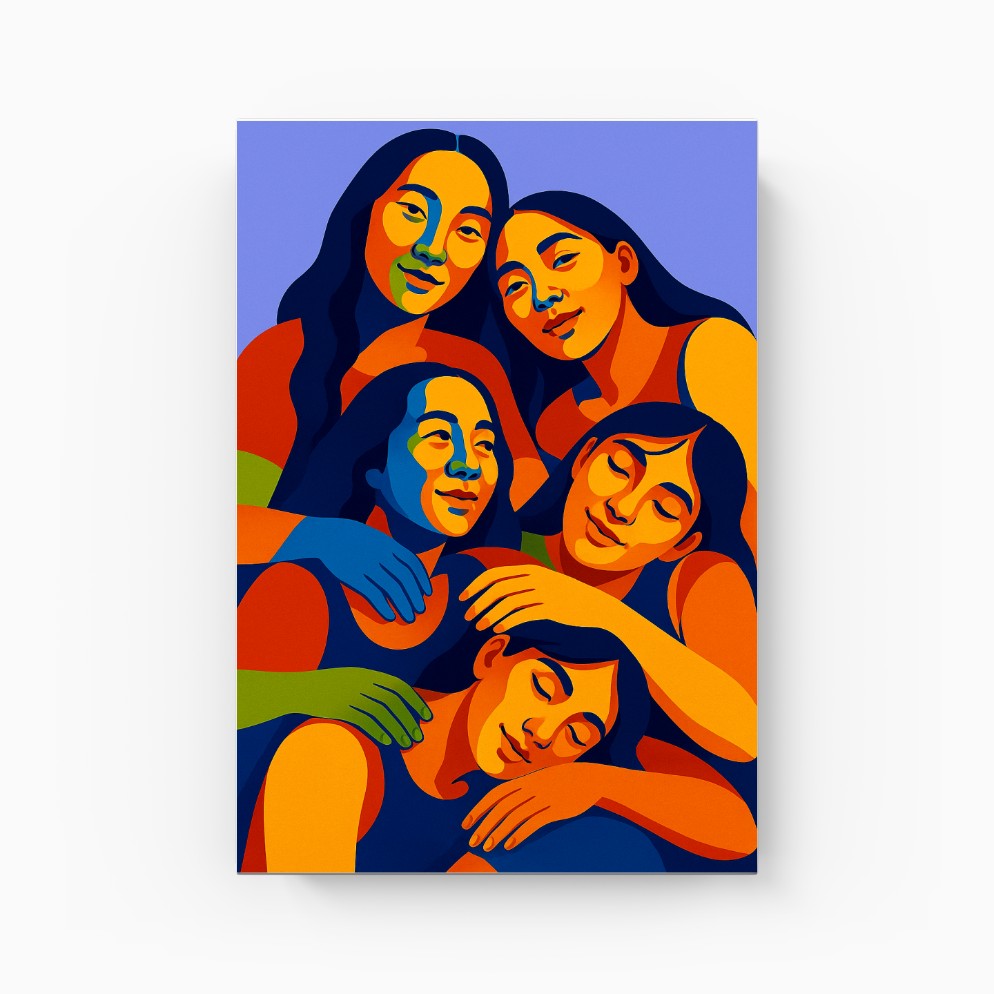 Dostluk - Kanvas Tablo