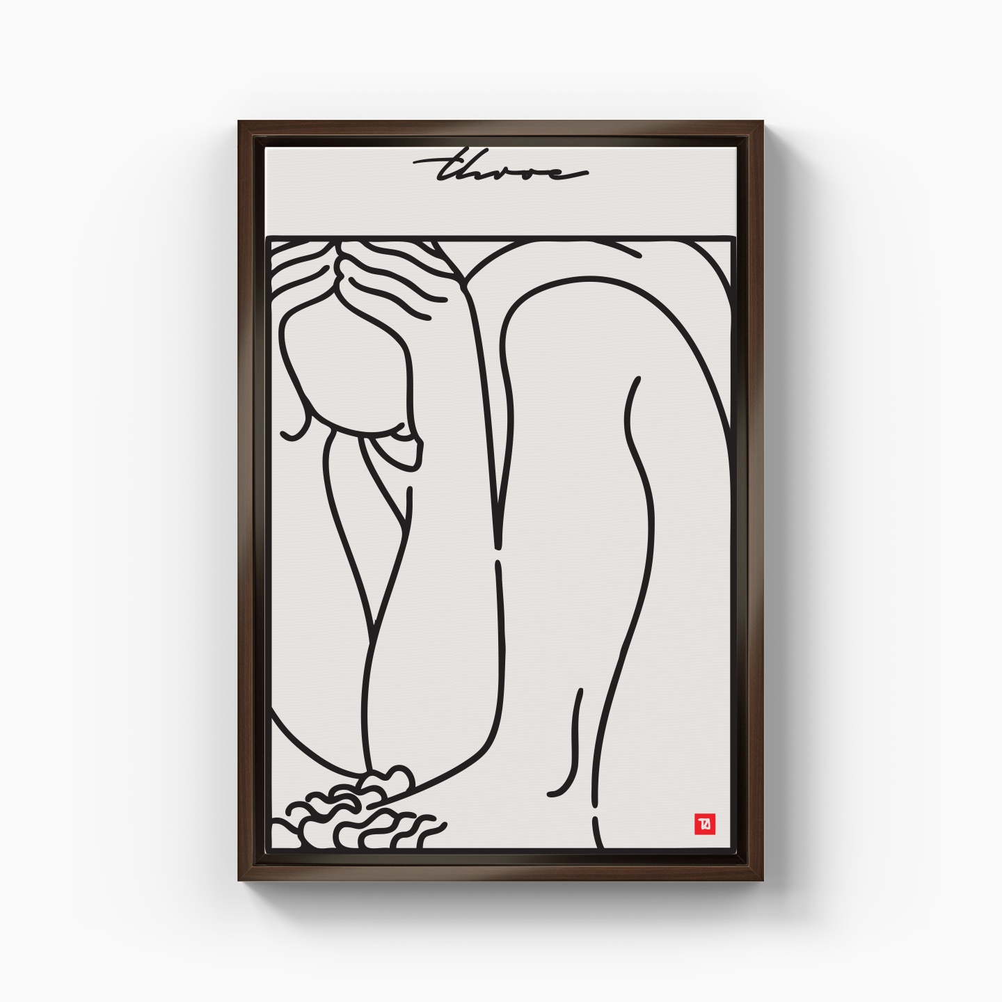 throe - Kanvas Tablo