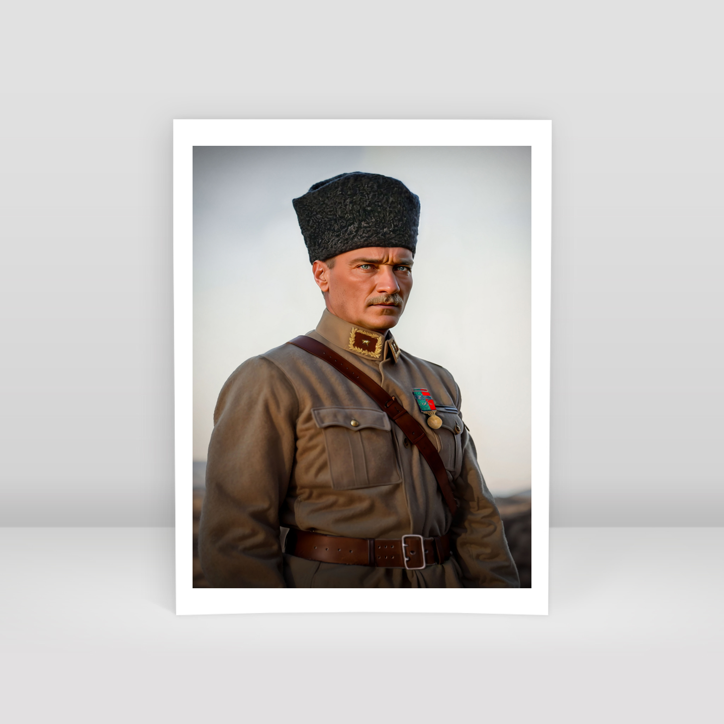 Cesaret (AI) - Art Print