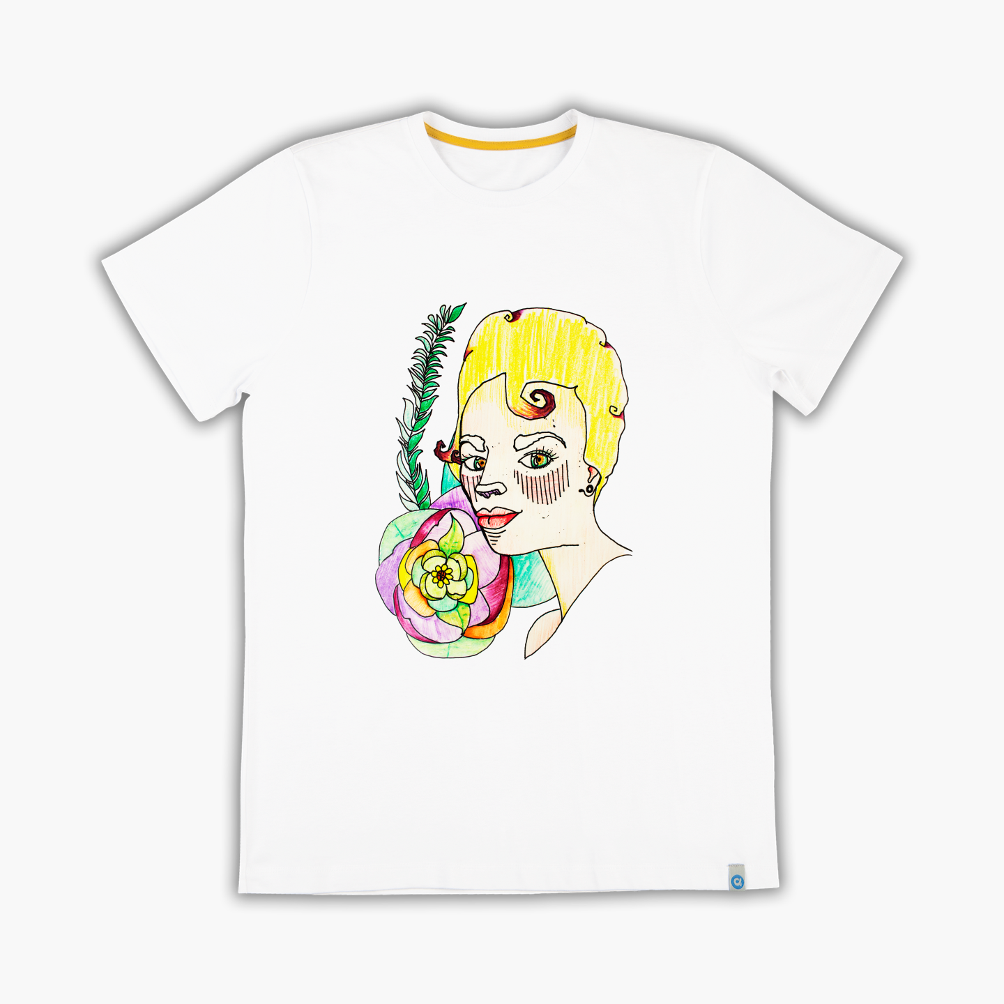 Floral Woman - T-Shirt