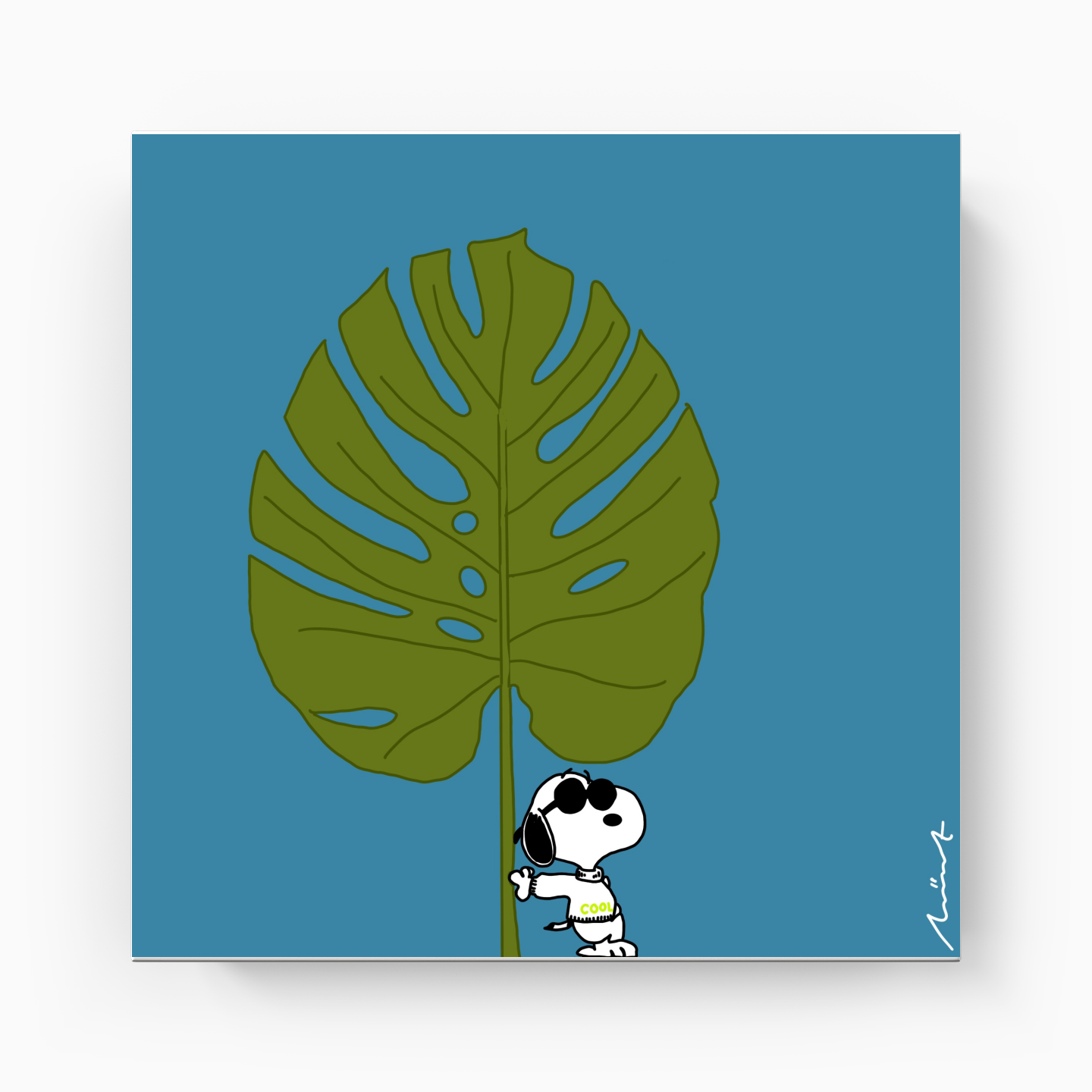 Snoopy II - Kanvas Tablo