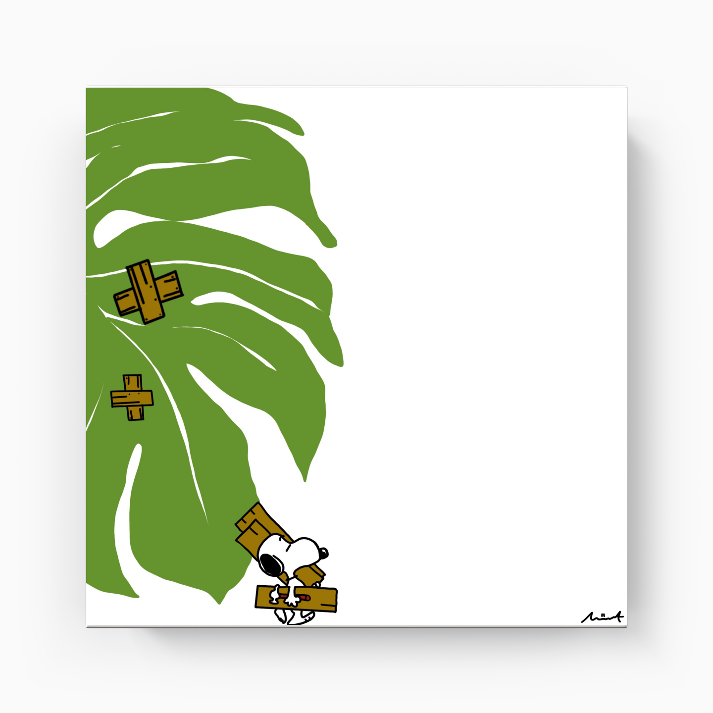 Snoopy - Kanvas Tablo