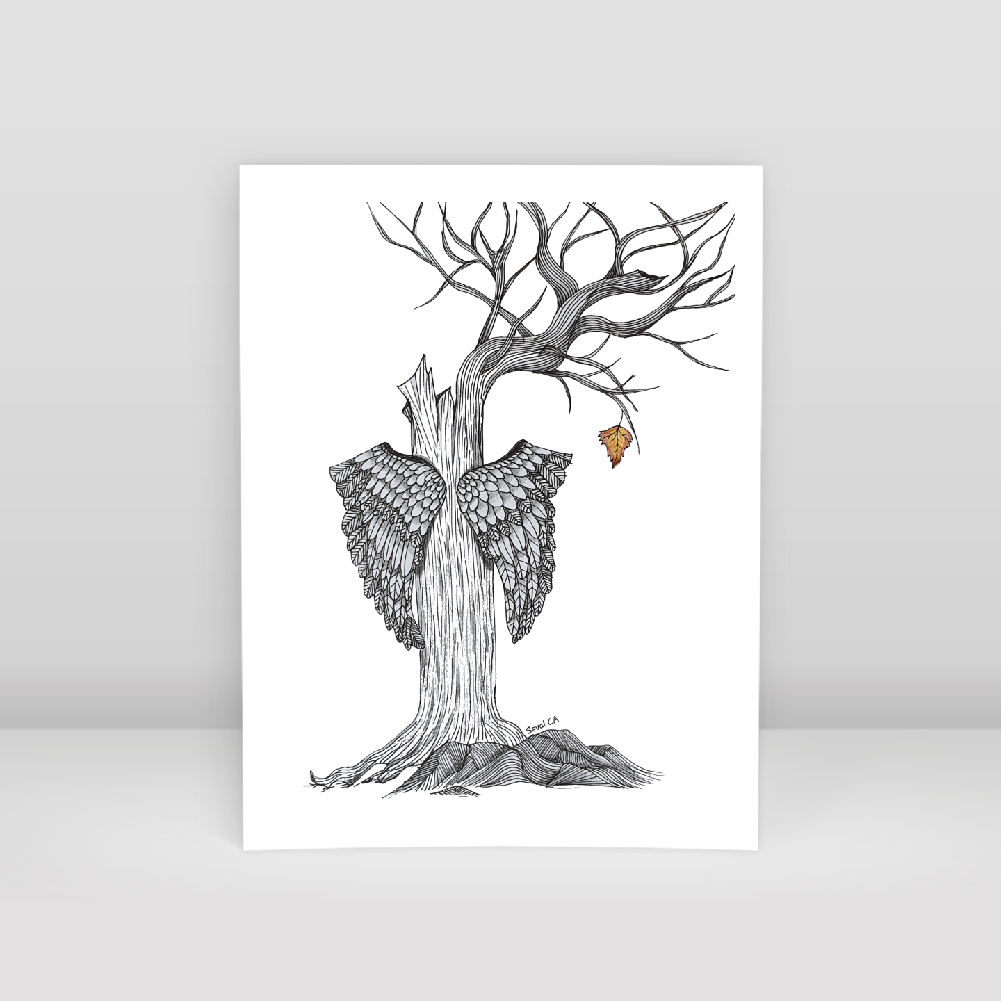Yaşanmışlık - Art Print