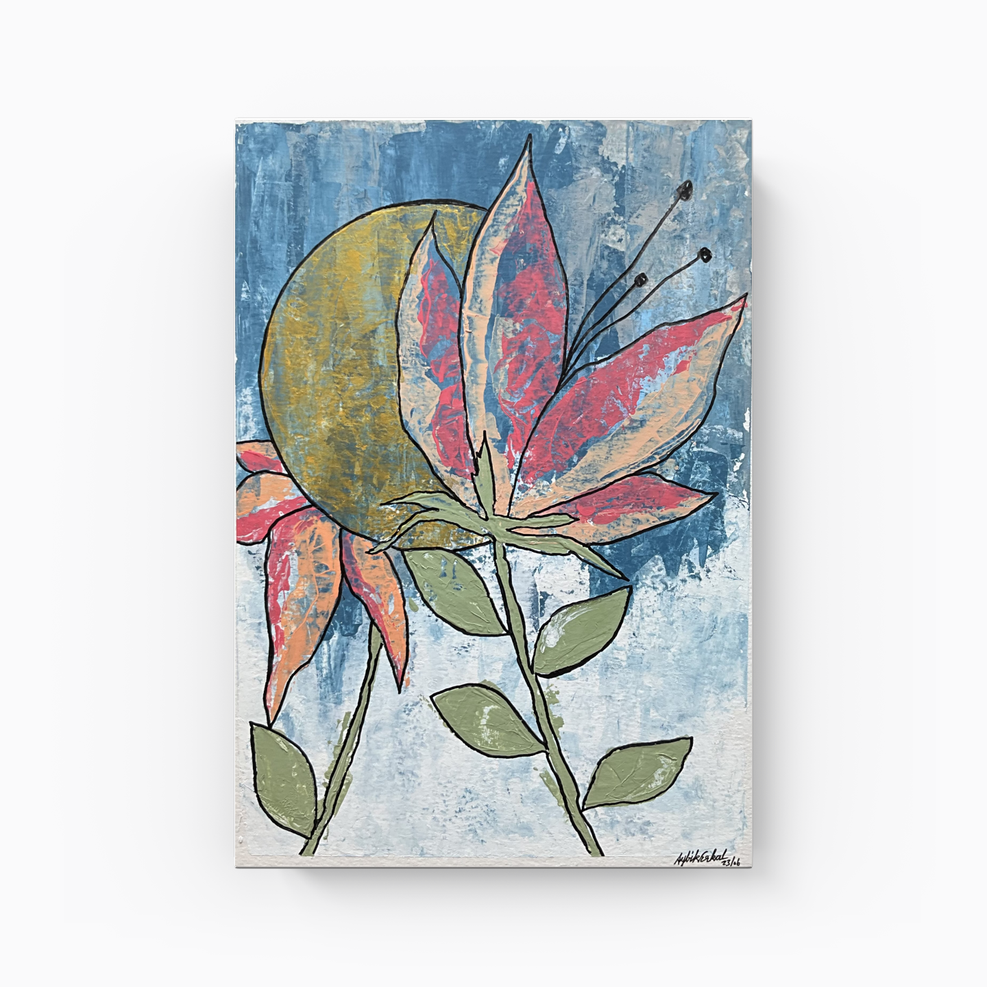 Duruş - Kanvas Tablo