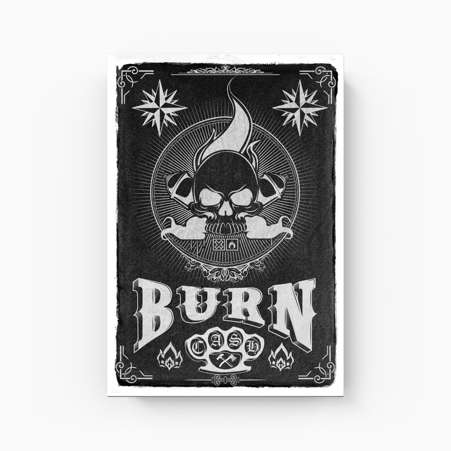 Burn Cash - Canvas Print