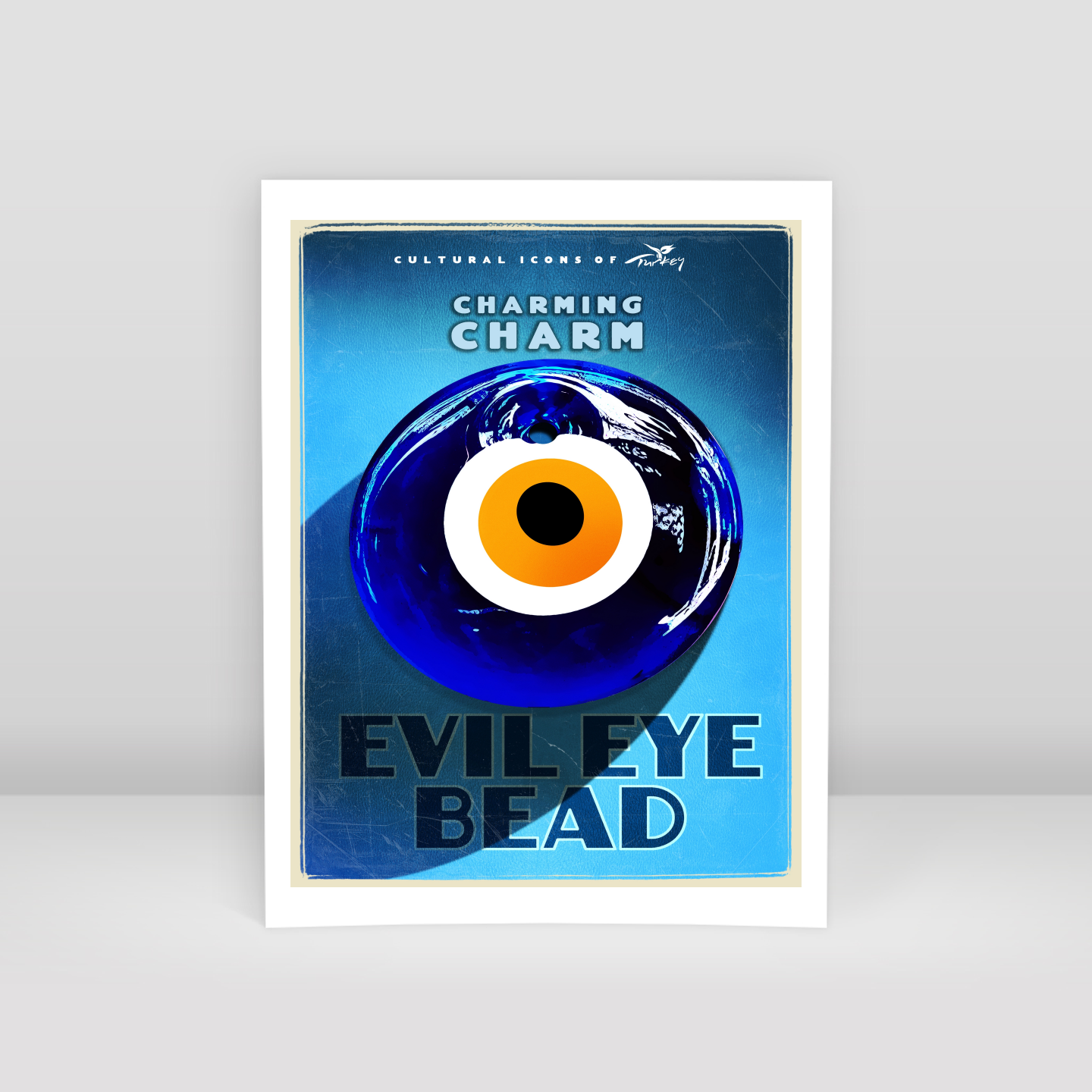 Evil Eye Bead - Art Print