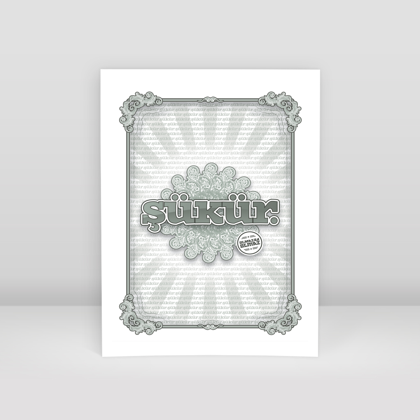 gratitude - Art Print