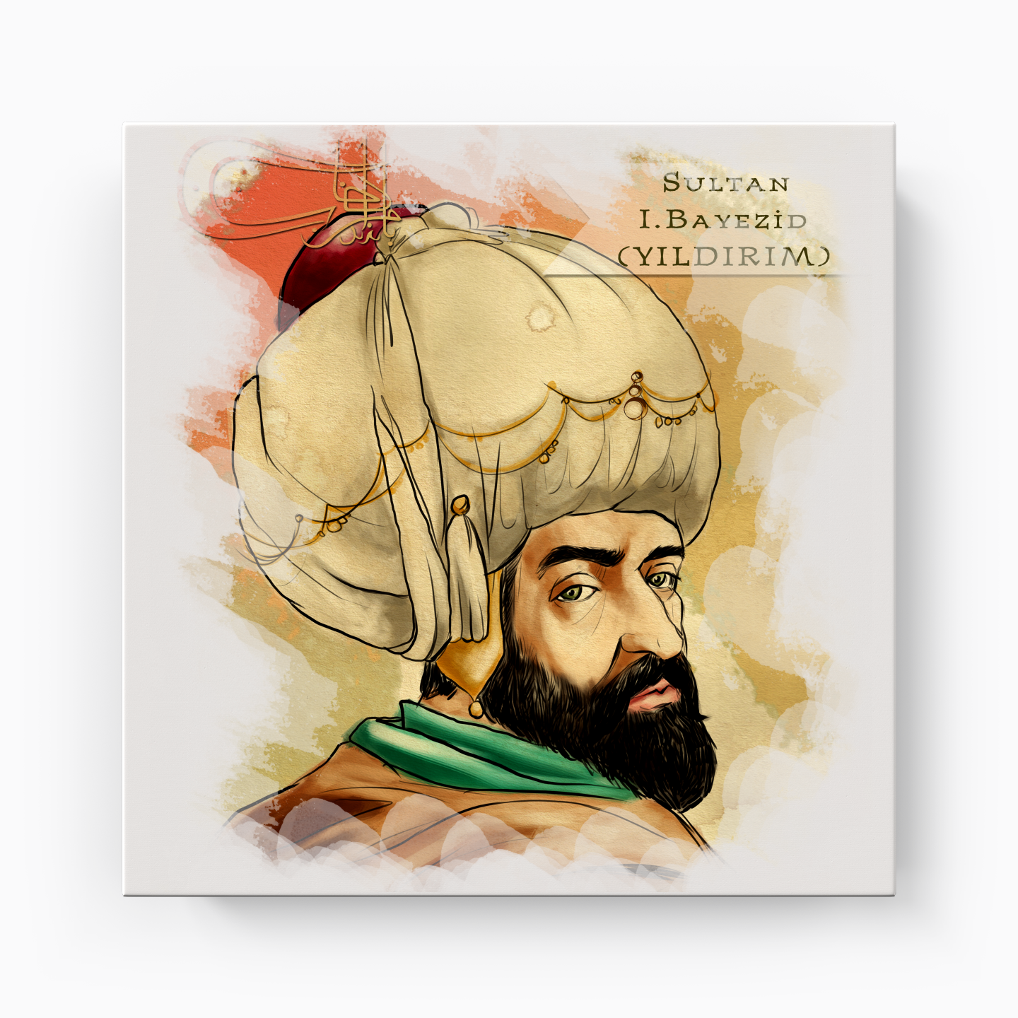 Ottoman Sultan - Canvas Print