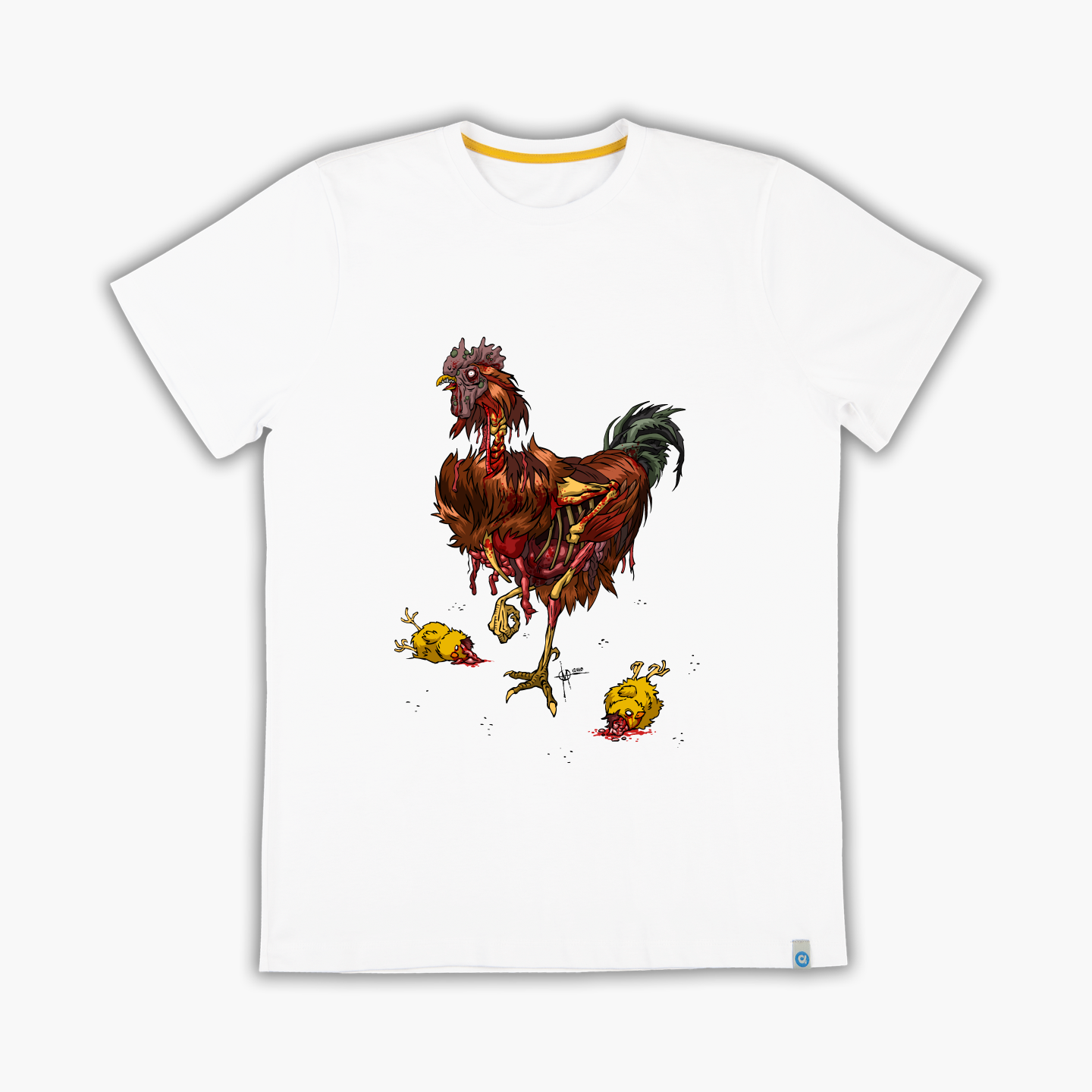 zombie rooster – T-shirt