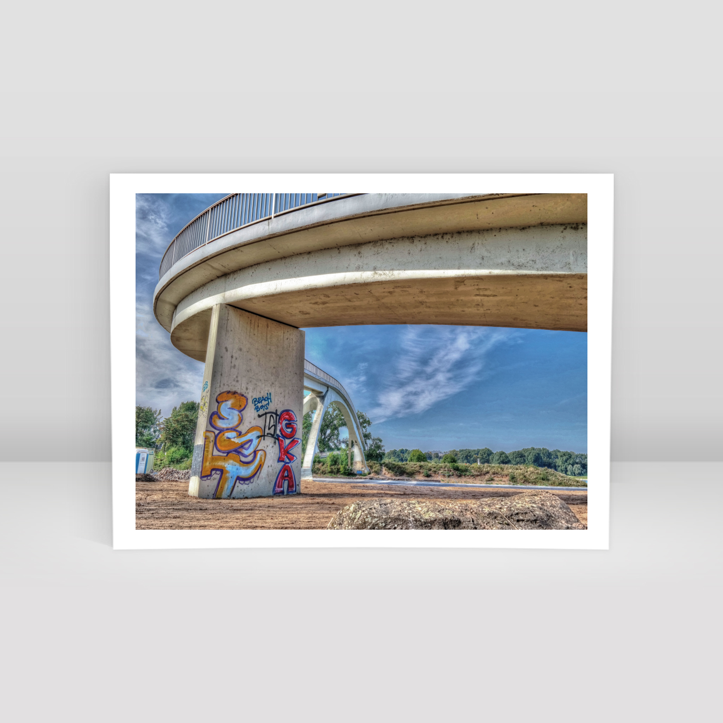 katzenbuckel bridge - Art Print