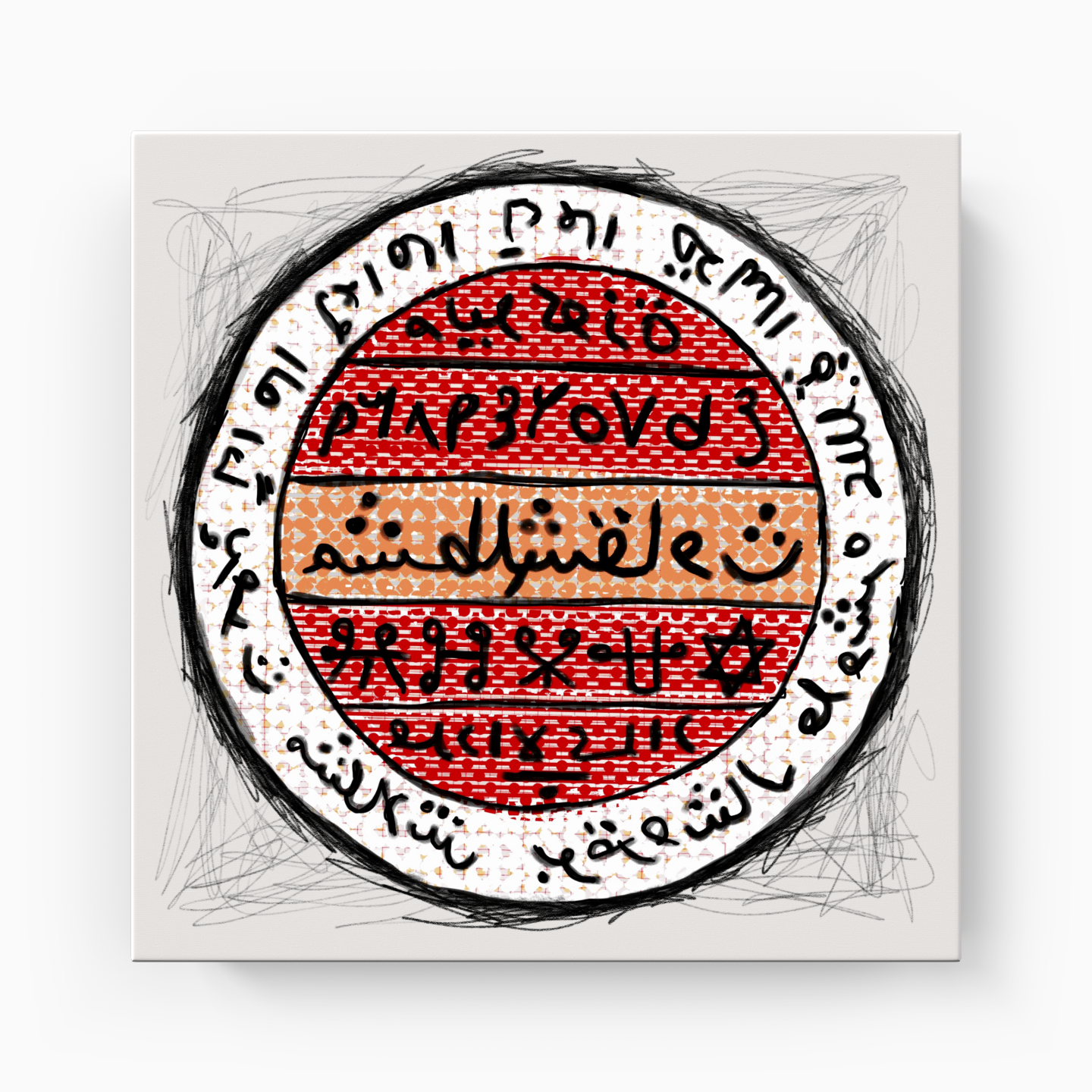 Tılsım - Kanvas Tablo