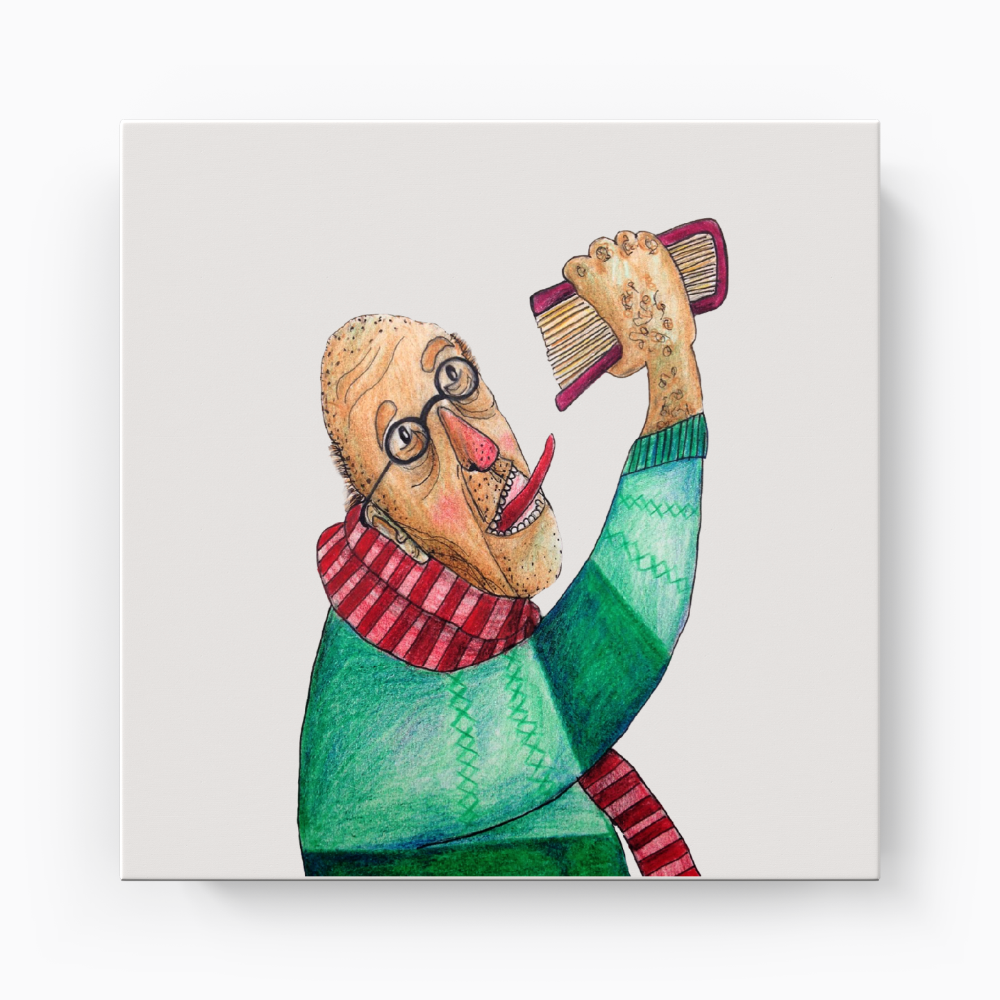 book drunk - Canvas Painting