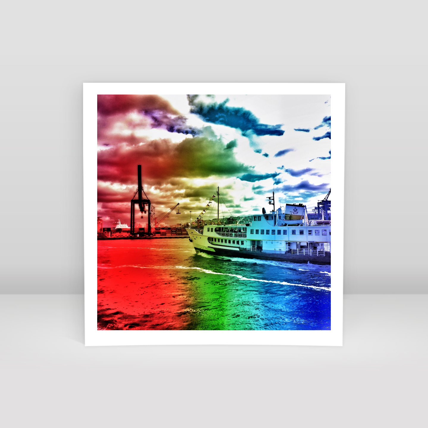 haydarpaşa ferry - Art Print