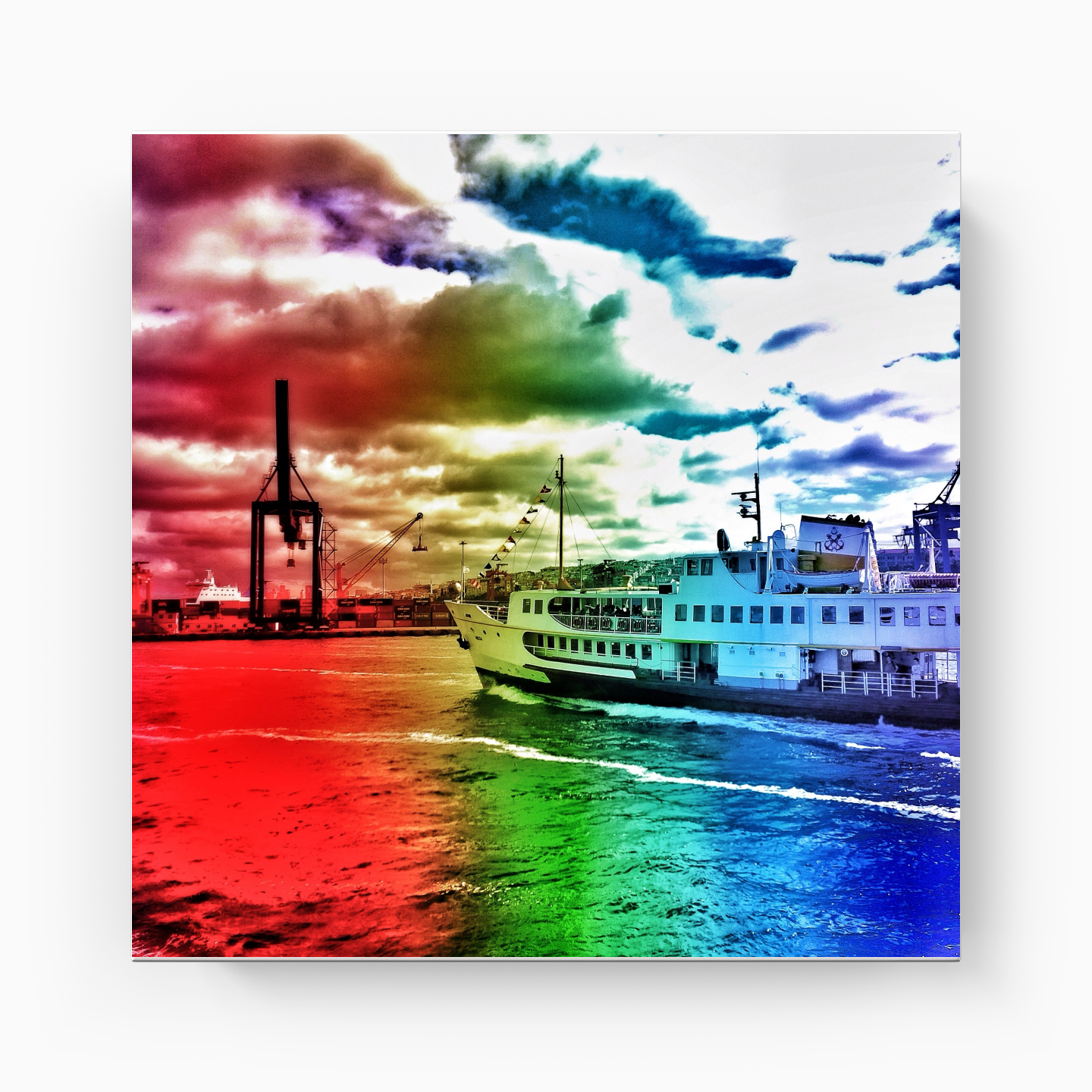 haydarpaşa ferry - Canvas Painting