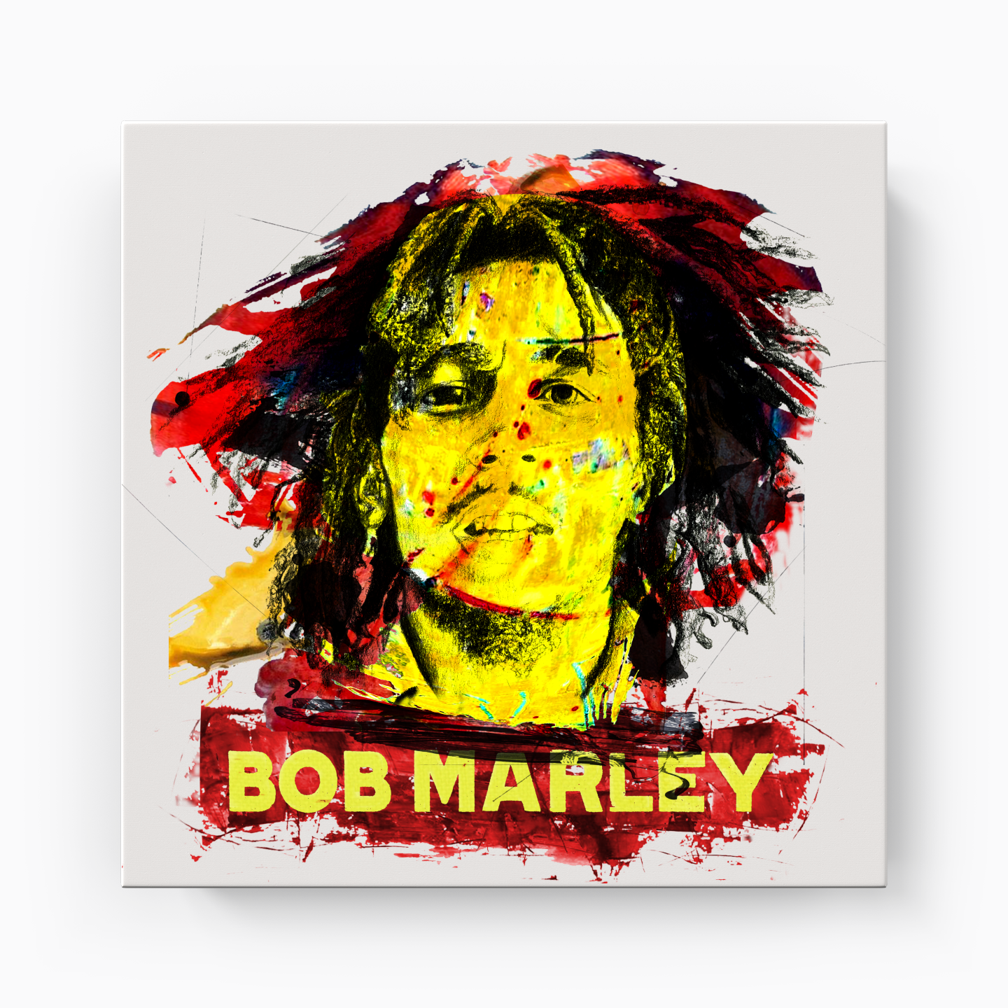 Bob Marley - Canvas Painting