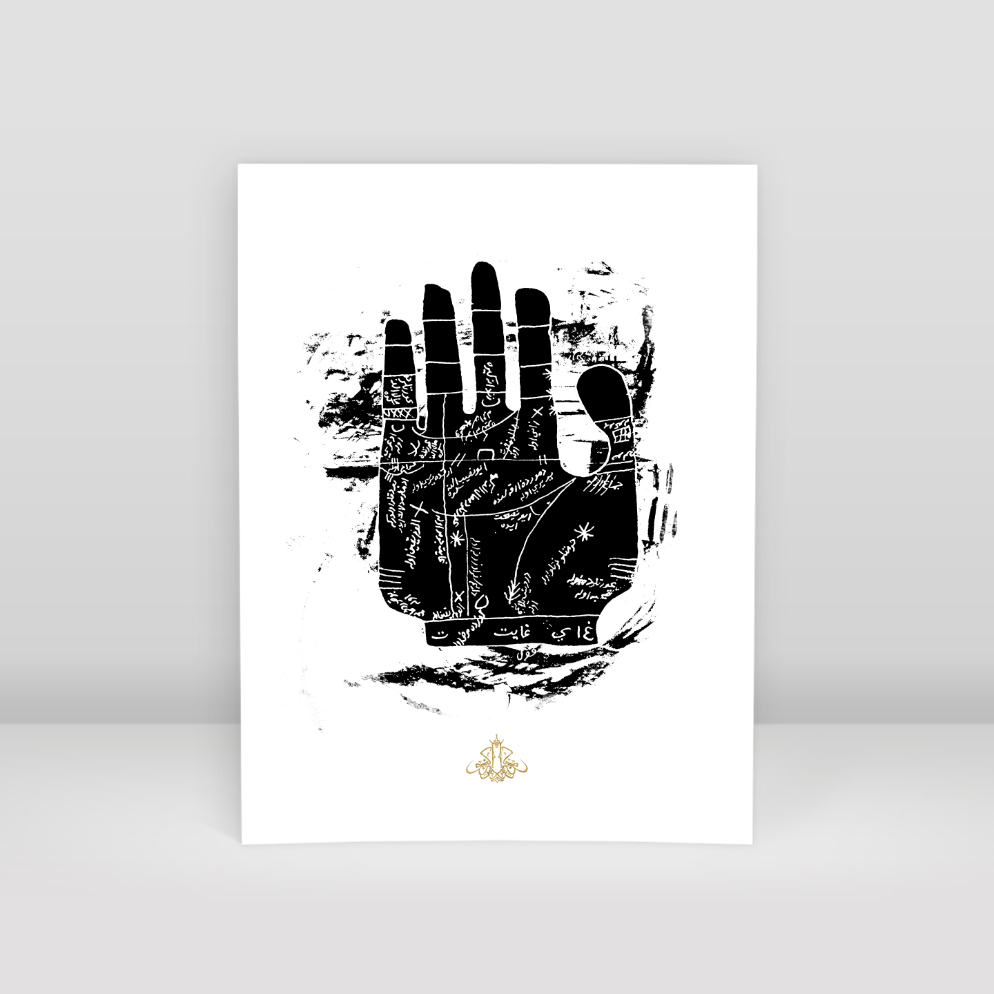 Palmistry Right - Art Print