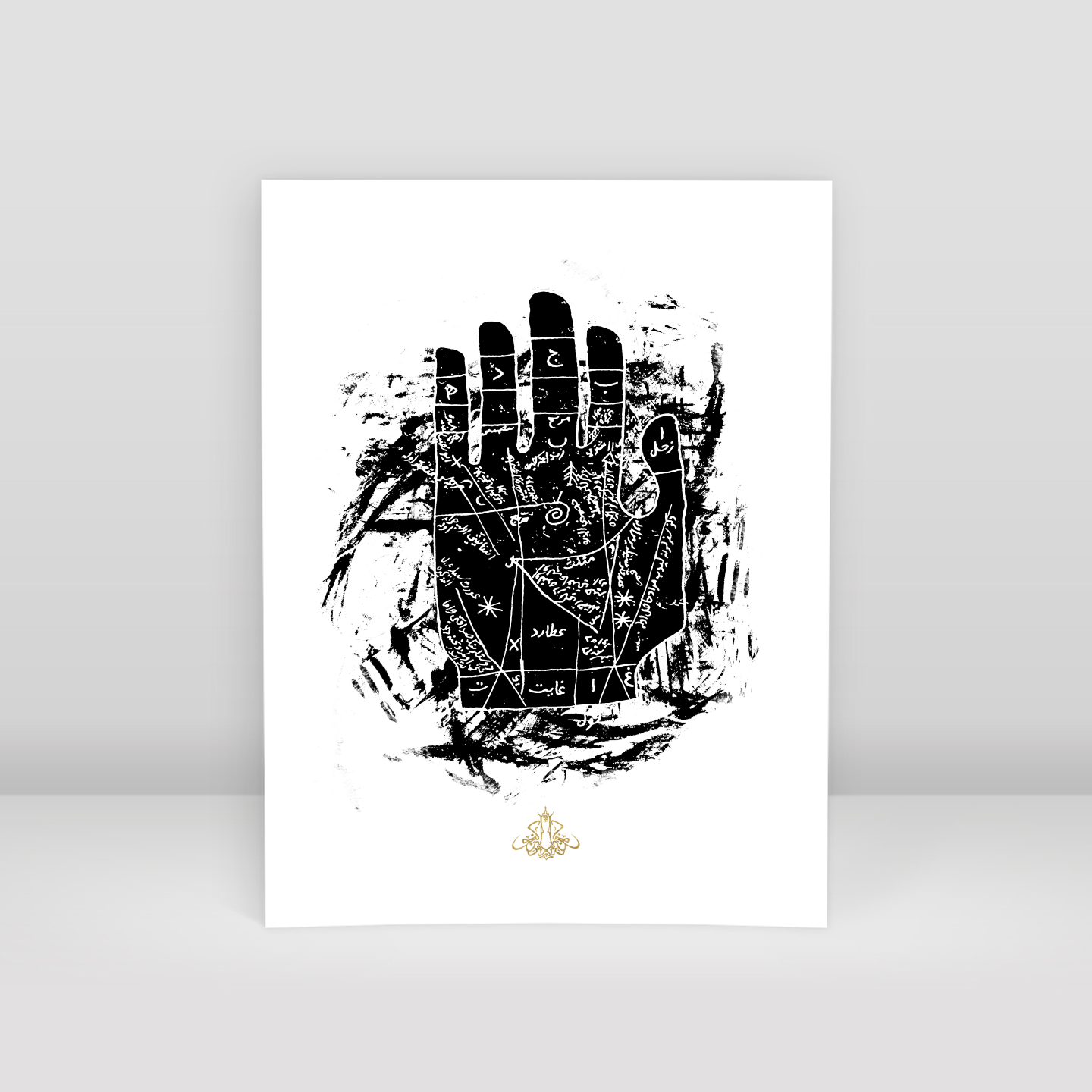 Palmistry Left - Art Print