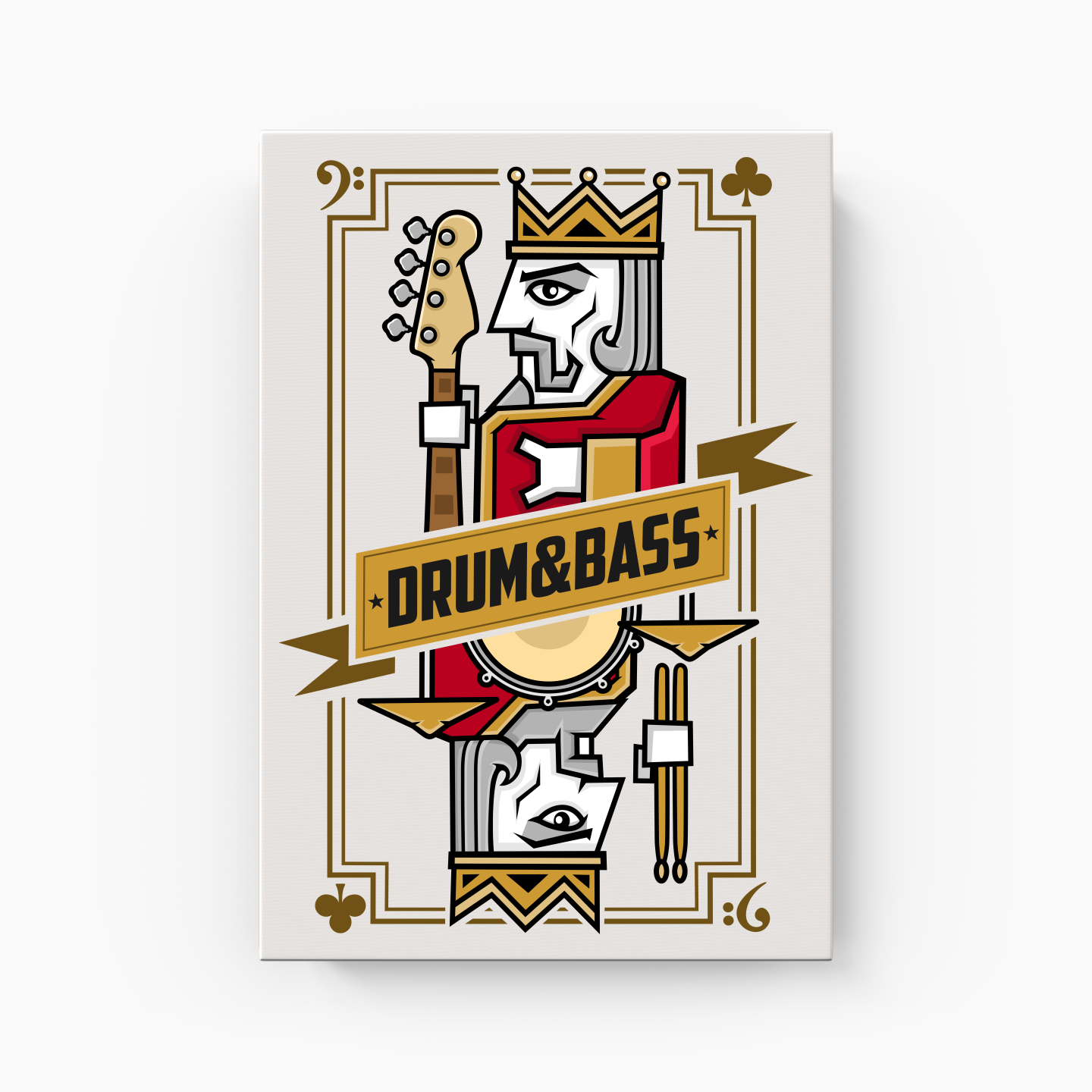 Drum and Bass - Canvas Print