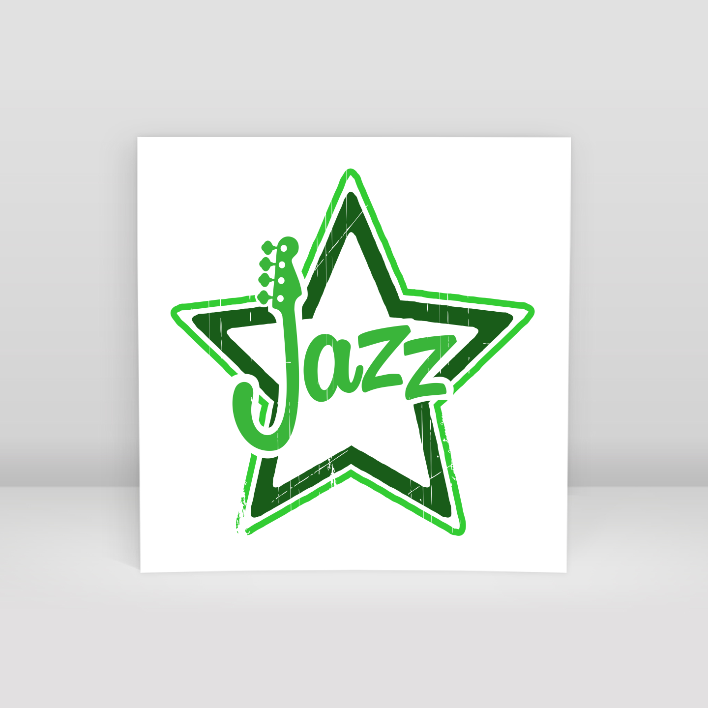 Jazz Bass - Art Print