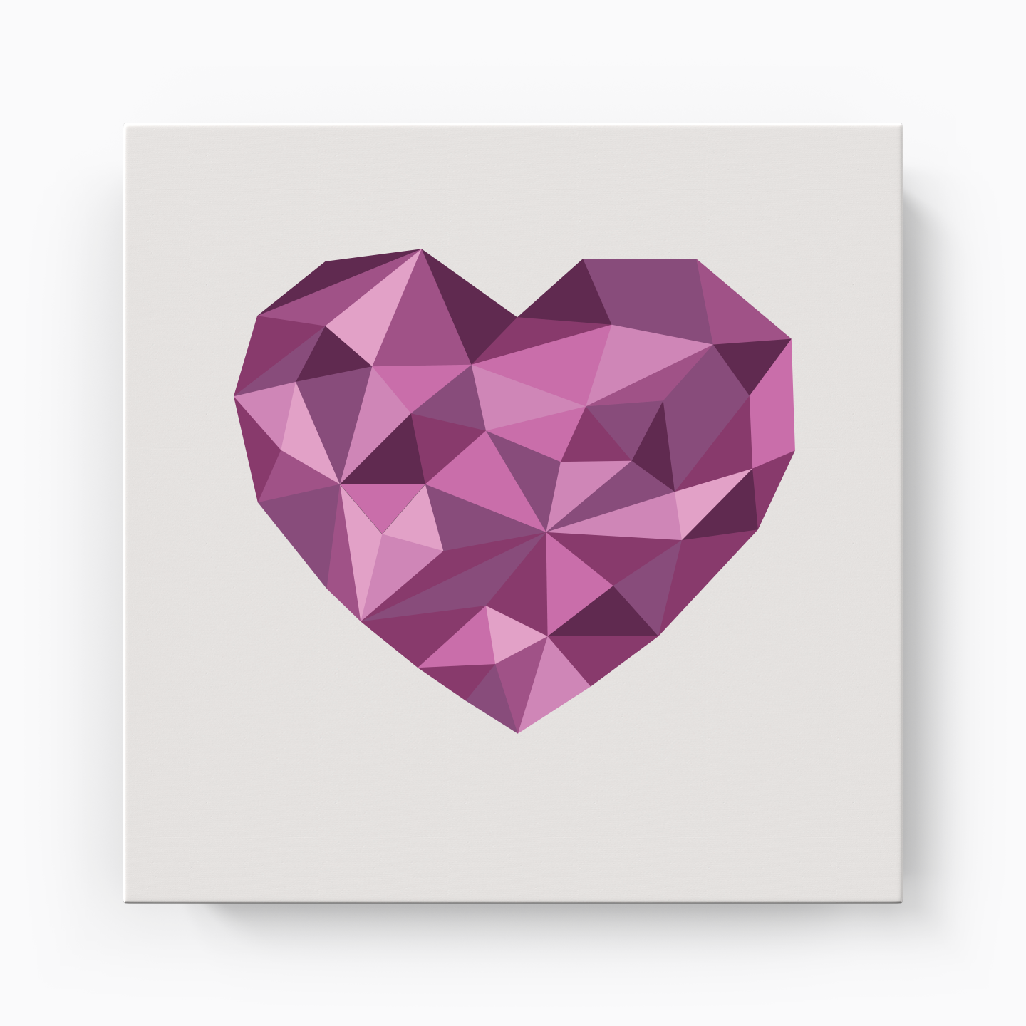 vector heart - Kanvas Tablo