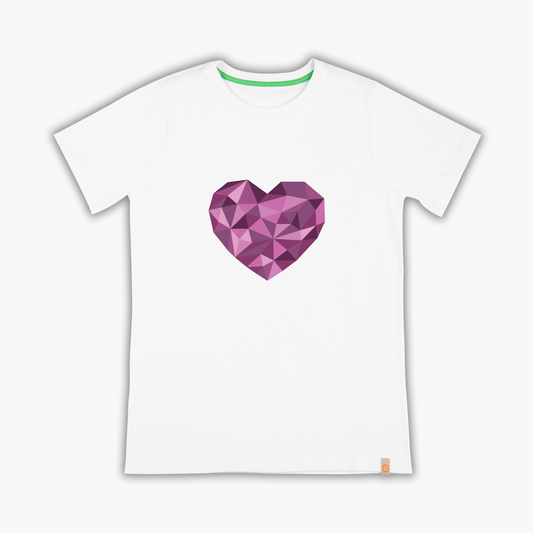 vector heart - Tişört