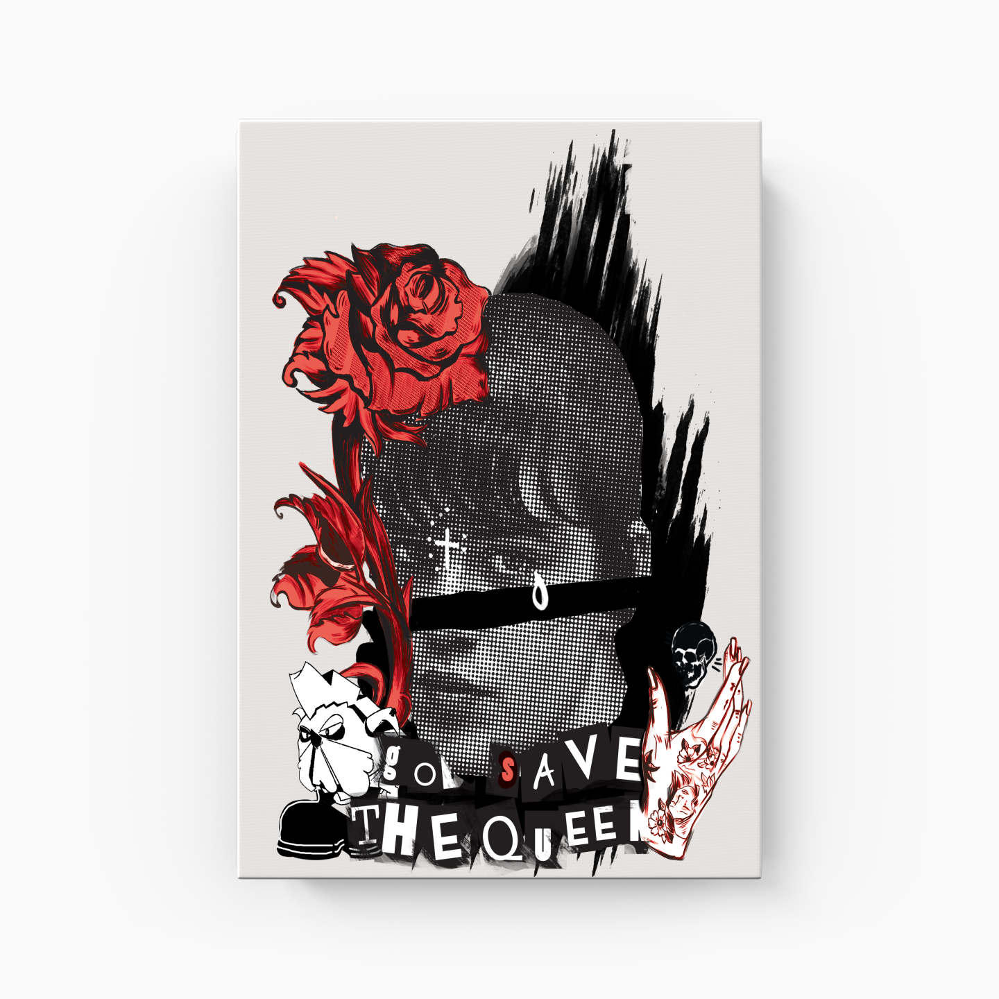 punkgirl - Canvas Print