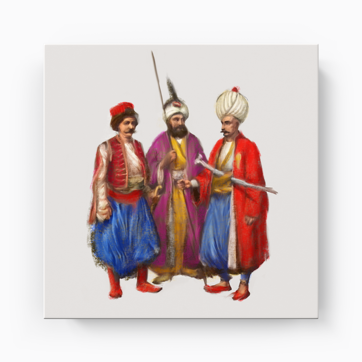 Divan Members - Canvas Print