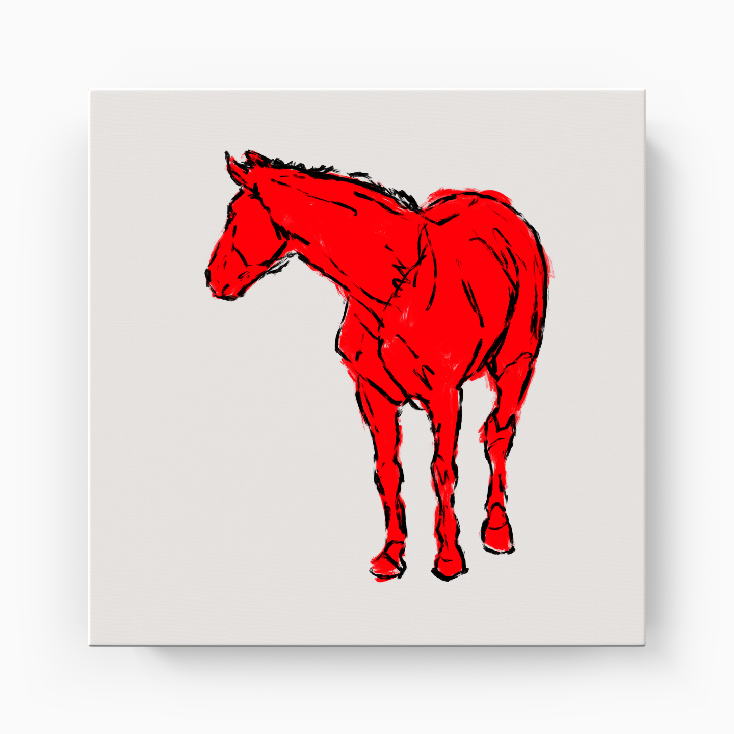 Horse - Canvas Print