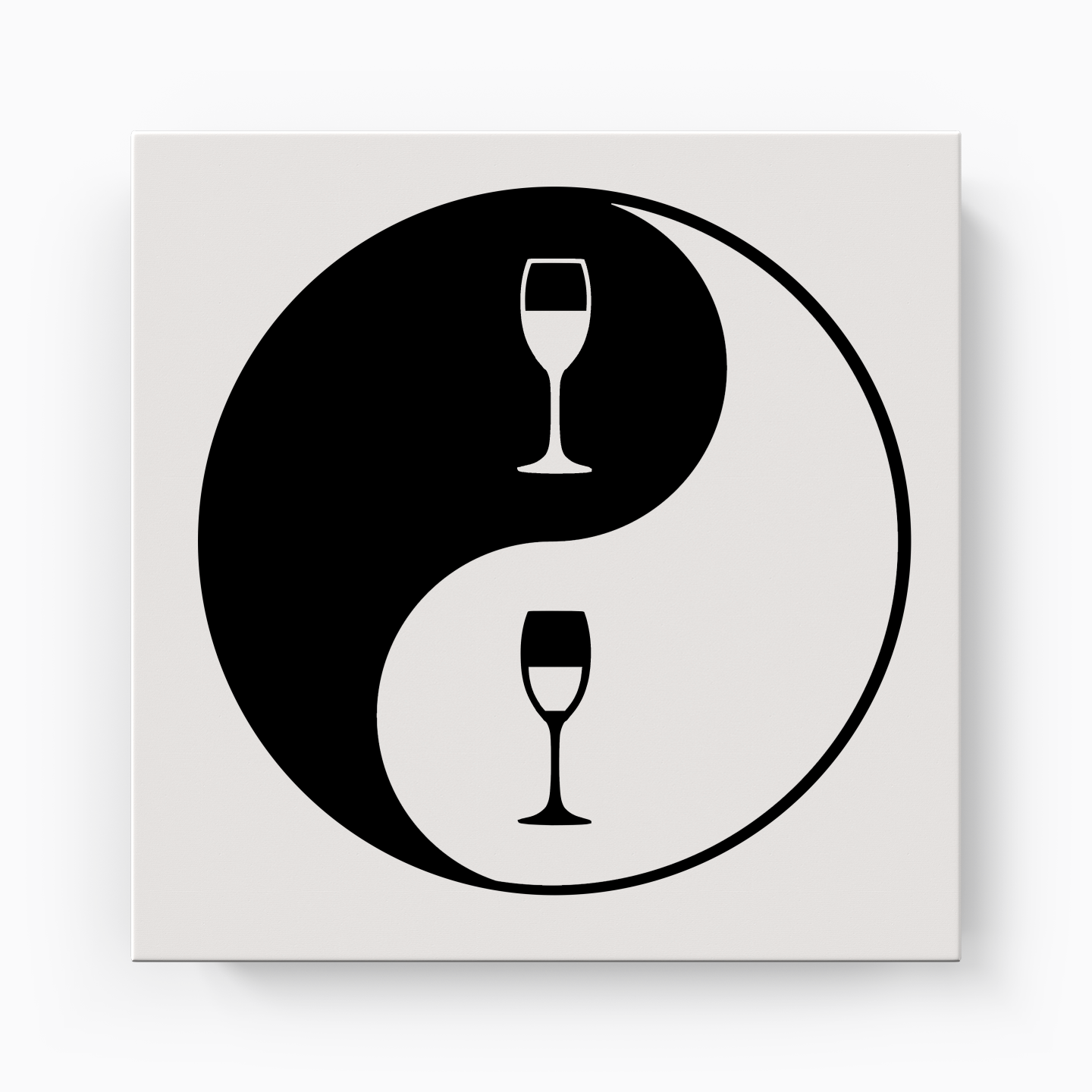 half empty half full - Canvas Painting