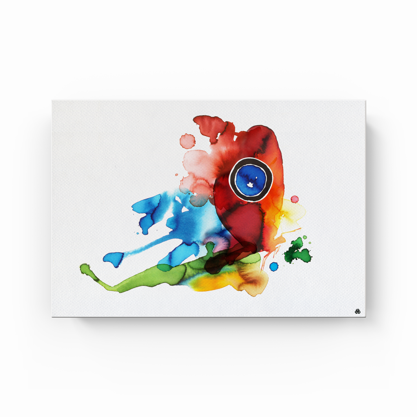 Colorful Butterfly 2 - Kanvas Tablo