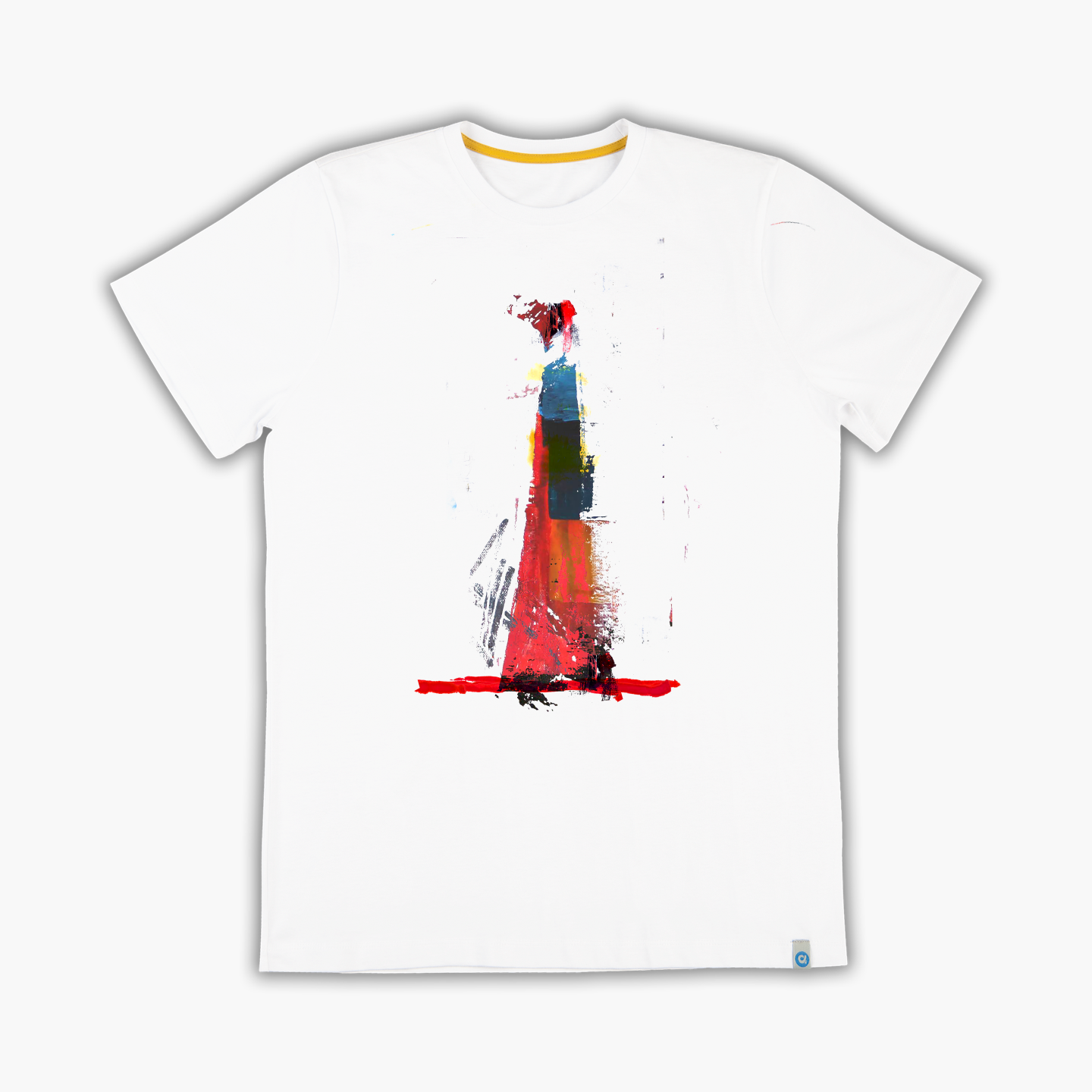 Lady in Red Kimono - T-Shirt
