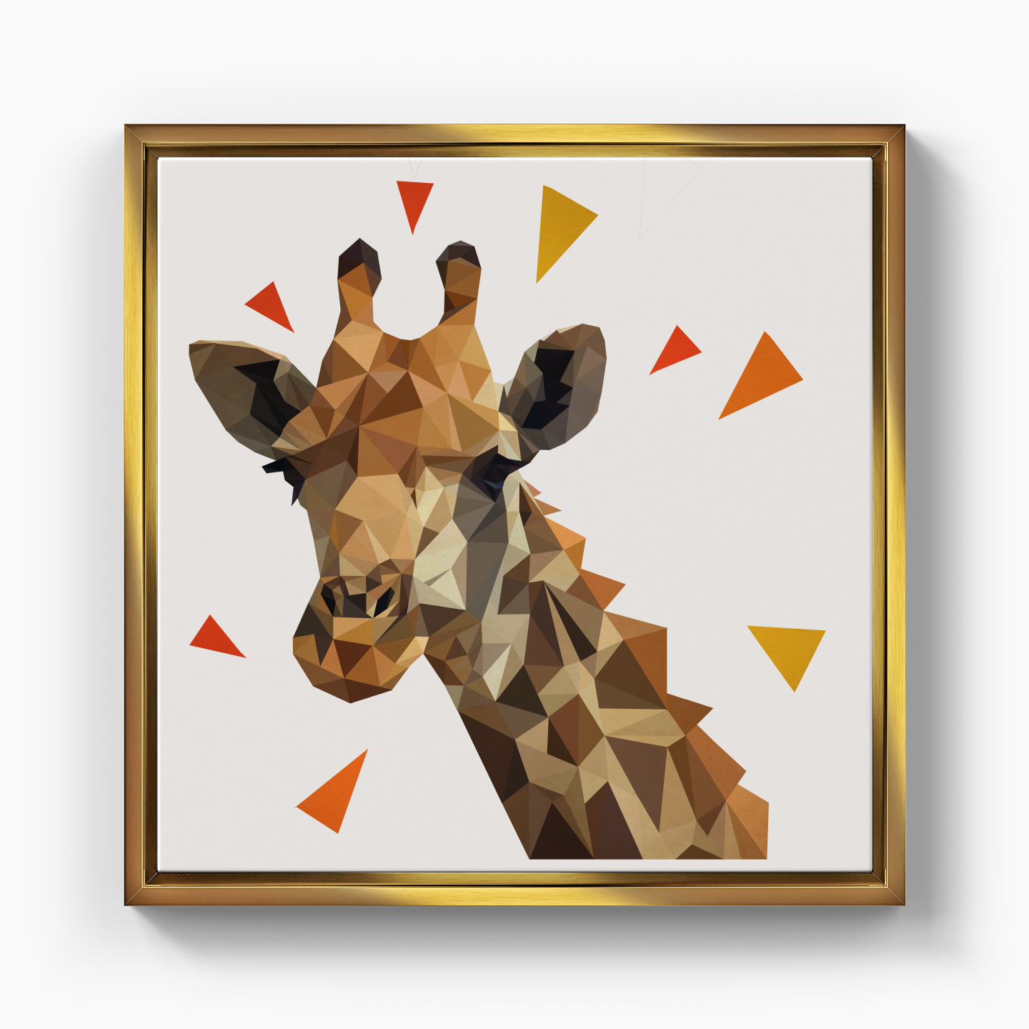 zürafa - Kanvas Tablo