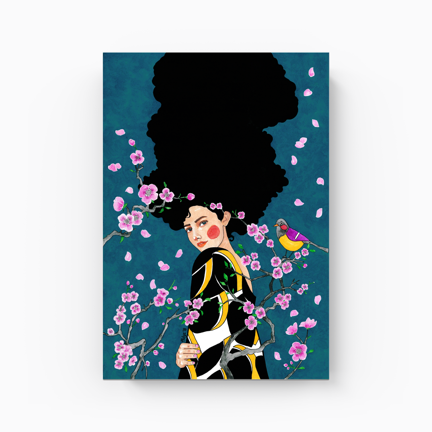 she is not me - Canvas Print