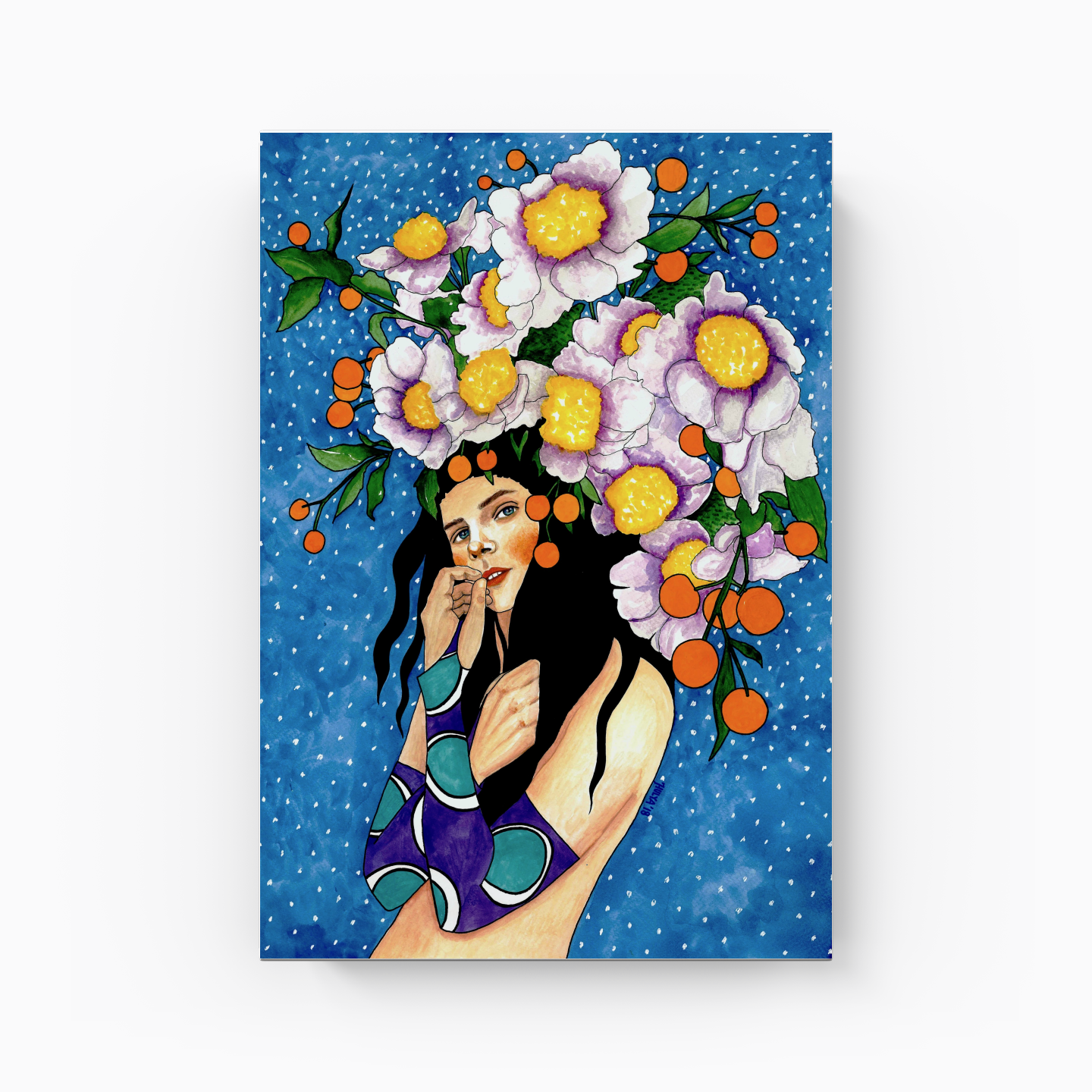 give me some love and hold me tight - Canvas Print