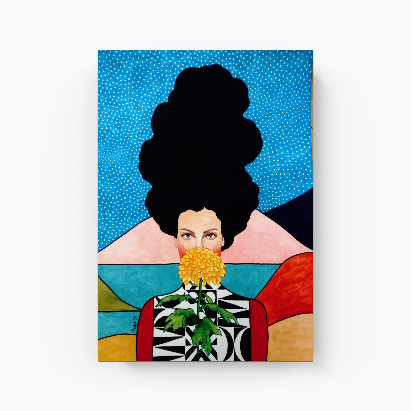 everything in its right place - Canvas Print