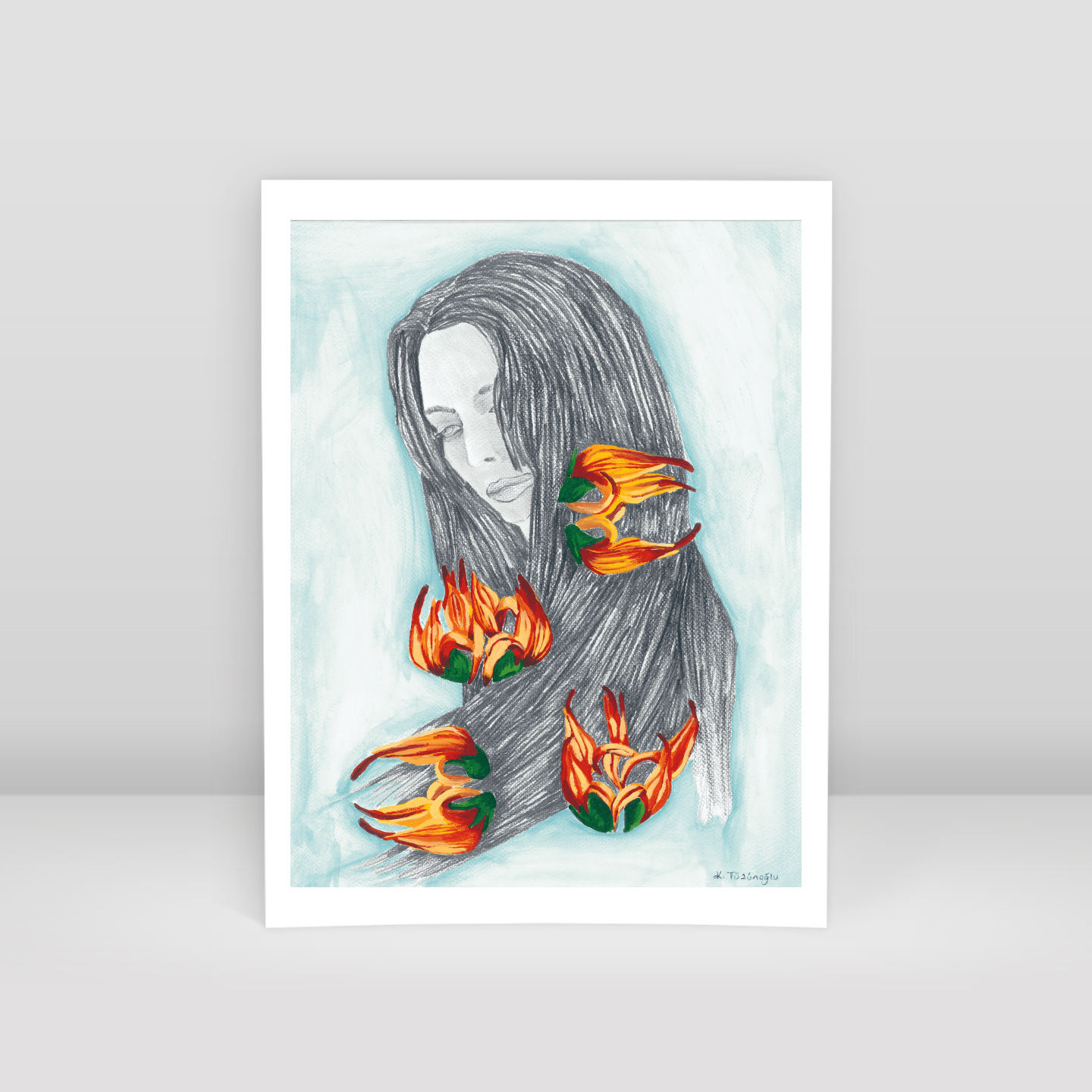 In Memory of Filiz - Art Print