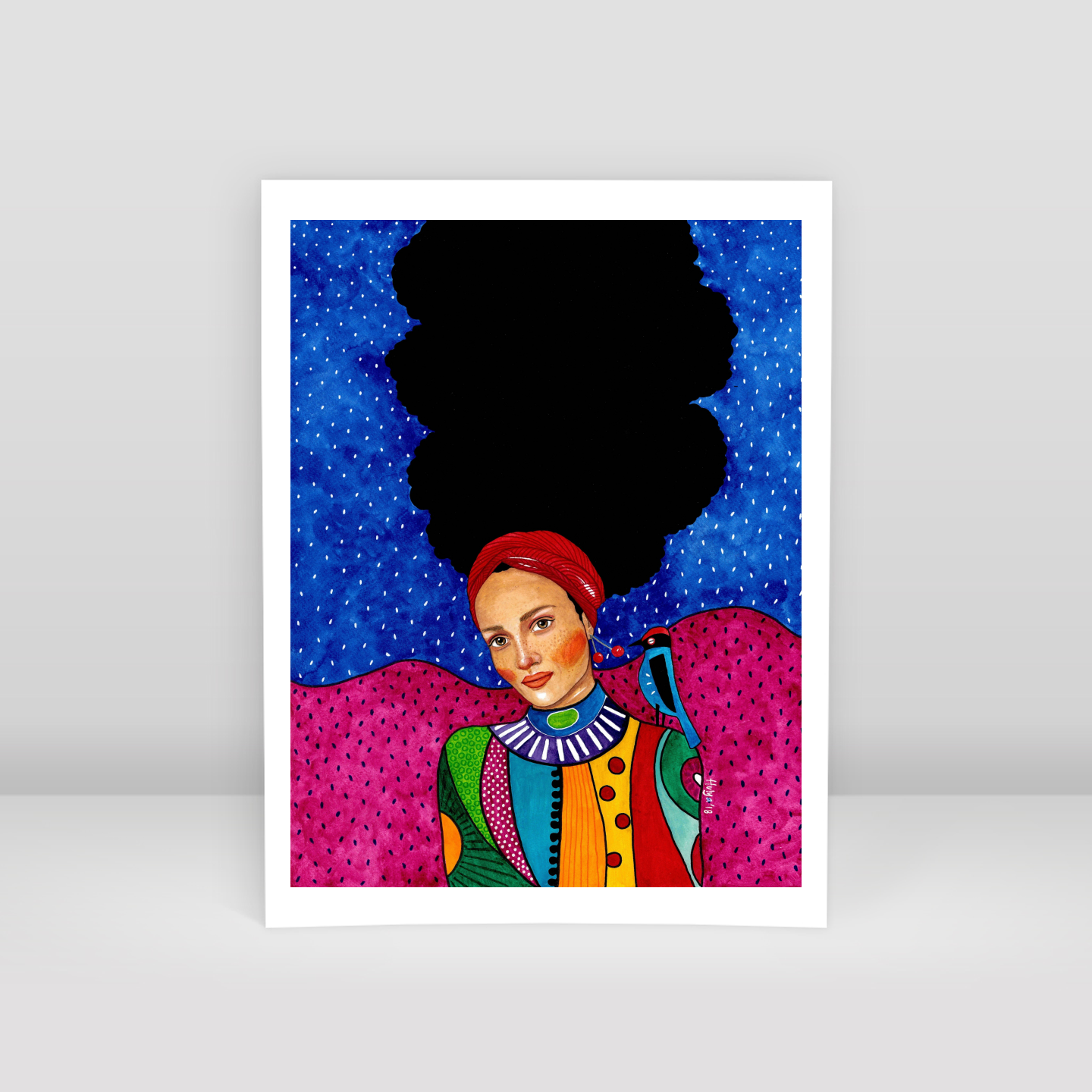 one soul to another - Art Print