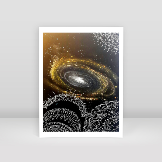 Mandala galaksi 1 - Art Print