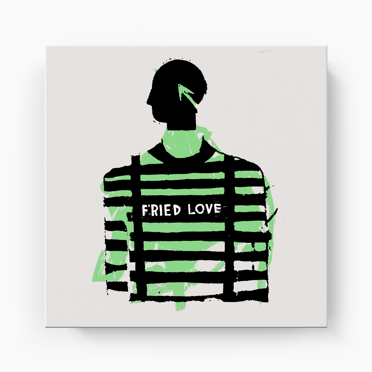 Fried Love - Kanvas Tablo