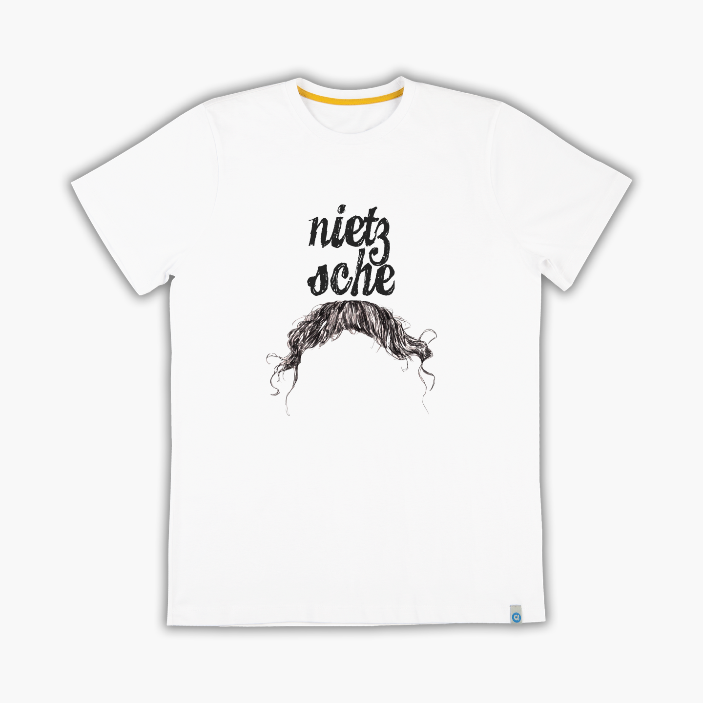 Nihilist Mustache - T-Shirt