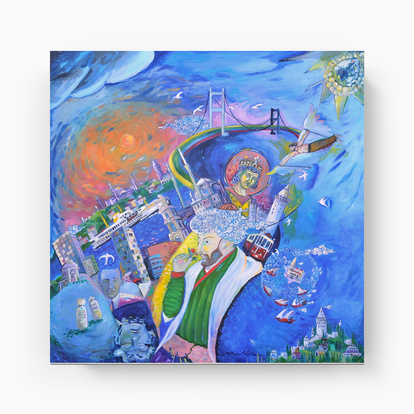 Istanbul - Canvas Painting