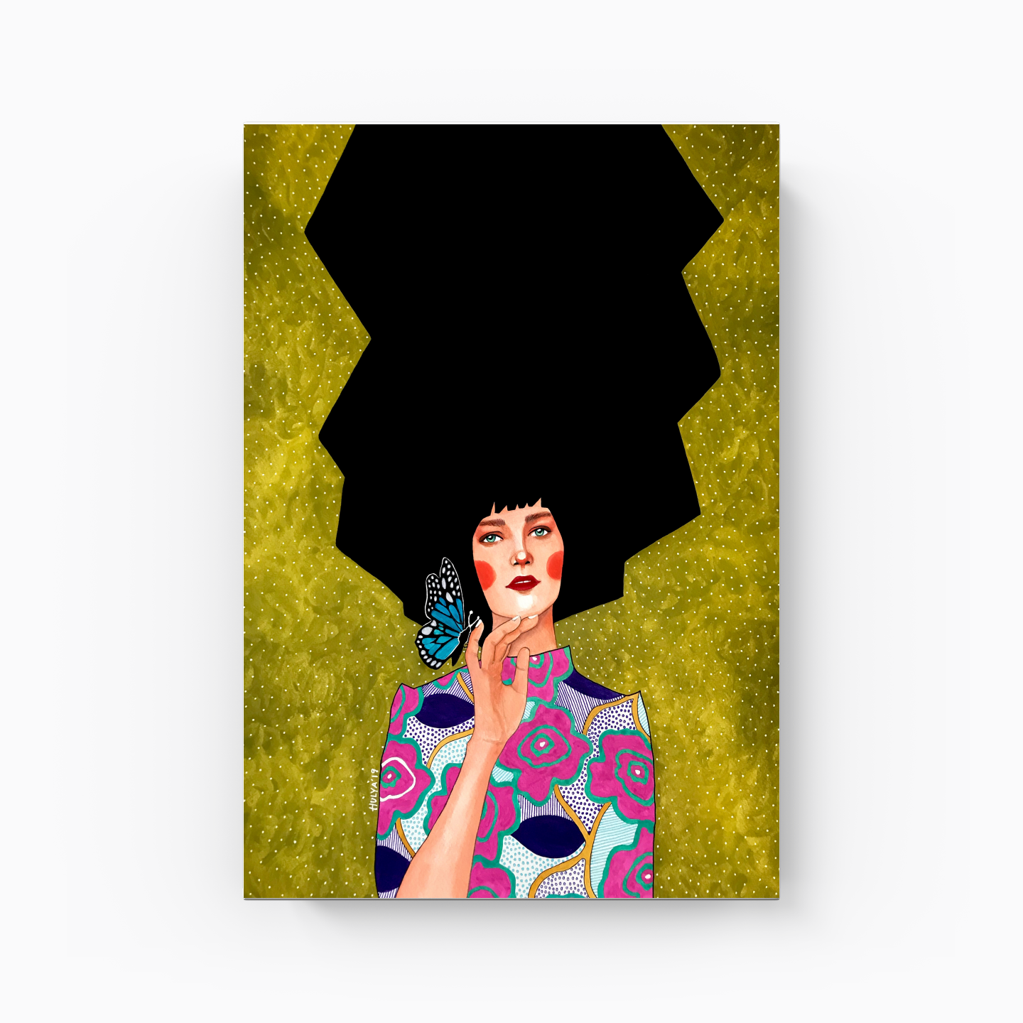 there is confetti in my mind - Canvas Print